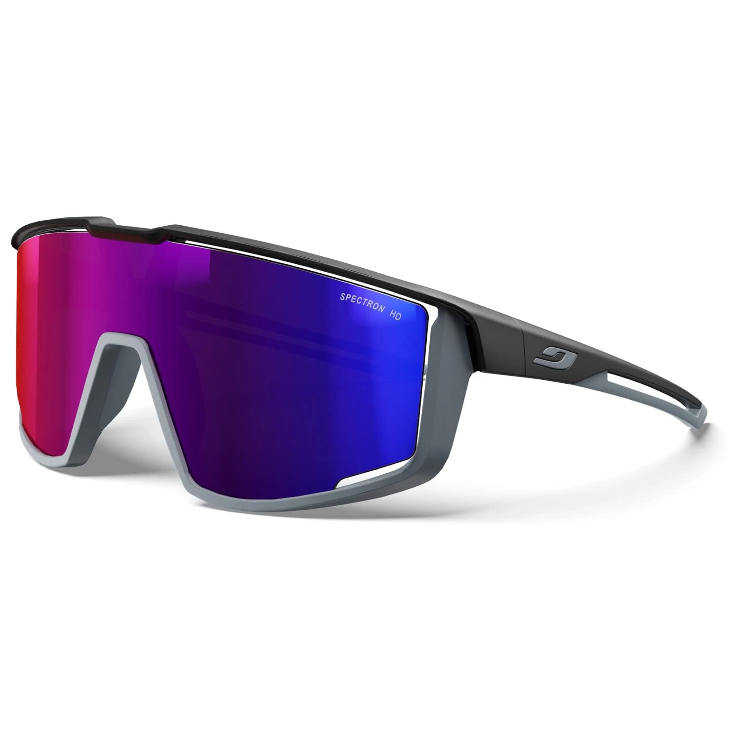 Очила за колоездене Julbo Fury Spectron HD S3 Cycling glasses - Black / Dark Grey / Vermilion