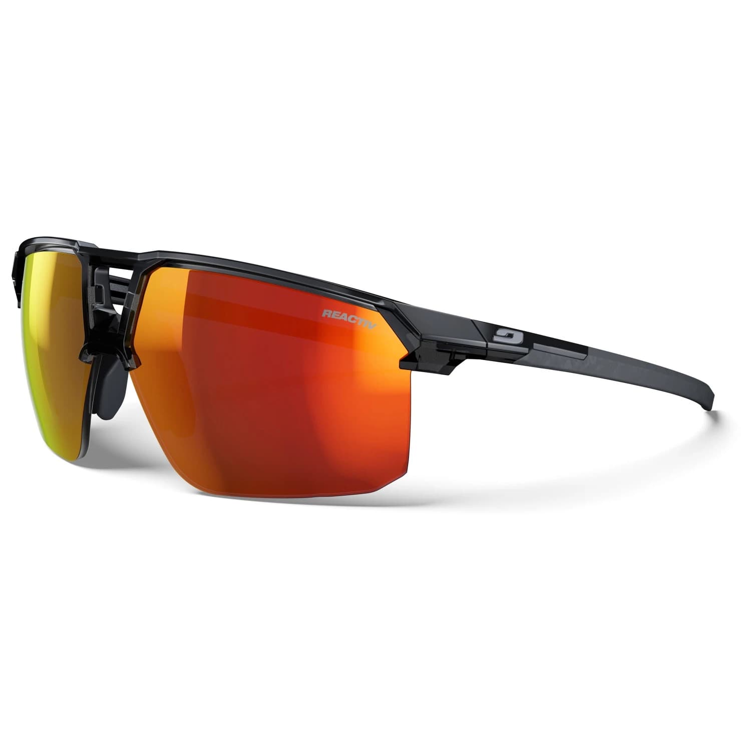 Слънчеви очила Julbo Liry Reactiv LA S1-3 Sunglasses - Black / Dark Grey / Yellow / Multilayer Red