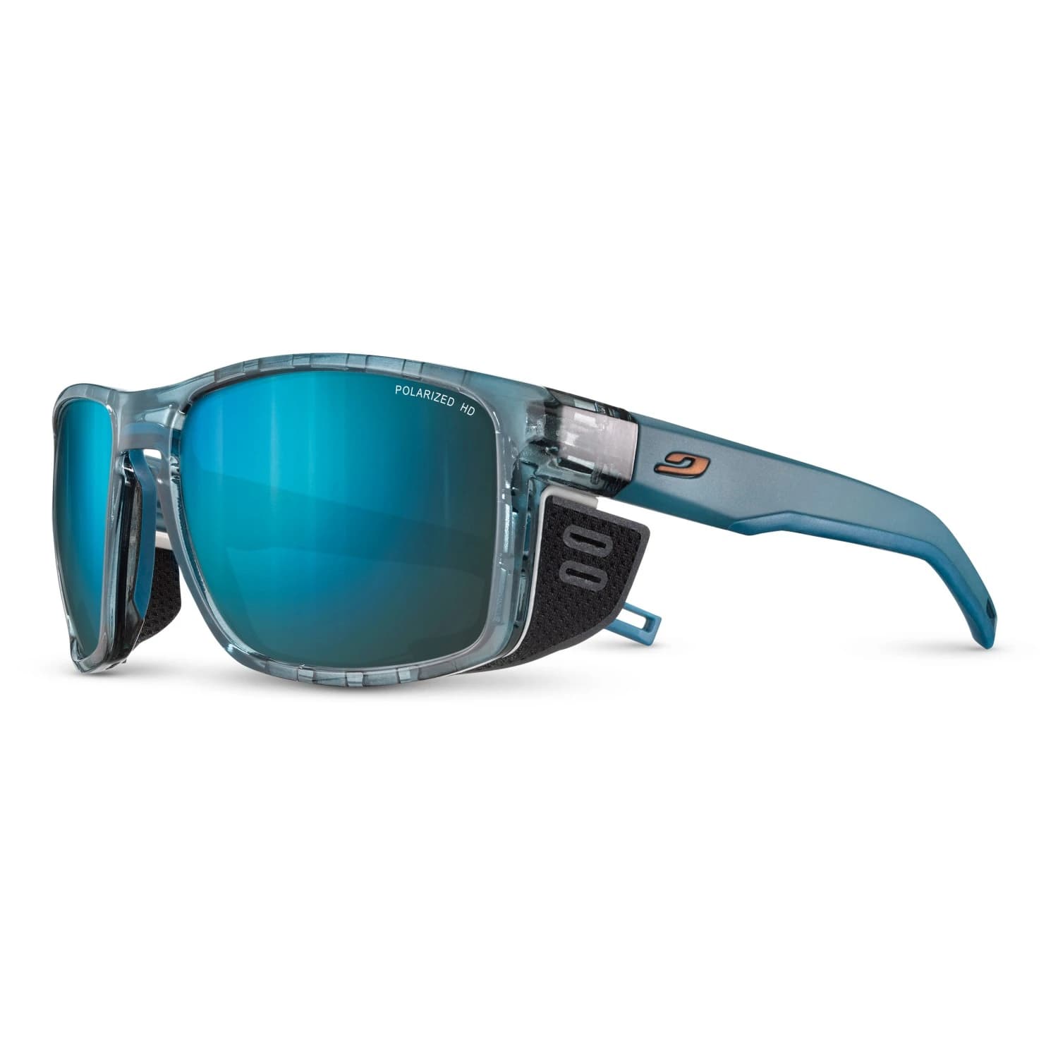 Алпийски очила Julbo Shield Spectron HD Polarized S3 Glacier glasses - Duck Blue / Blue Matt / Multilayer Blue