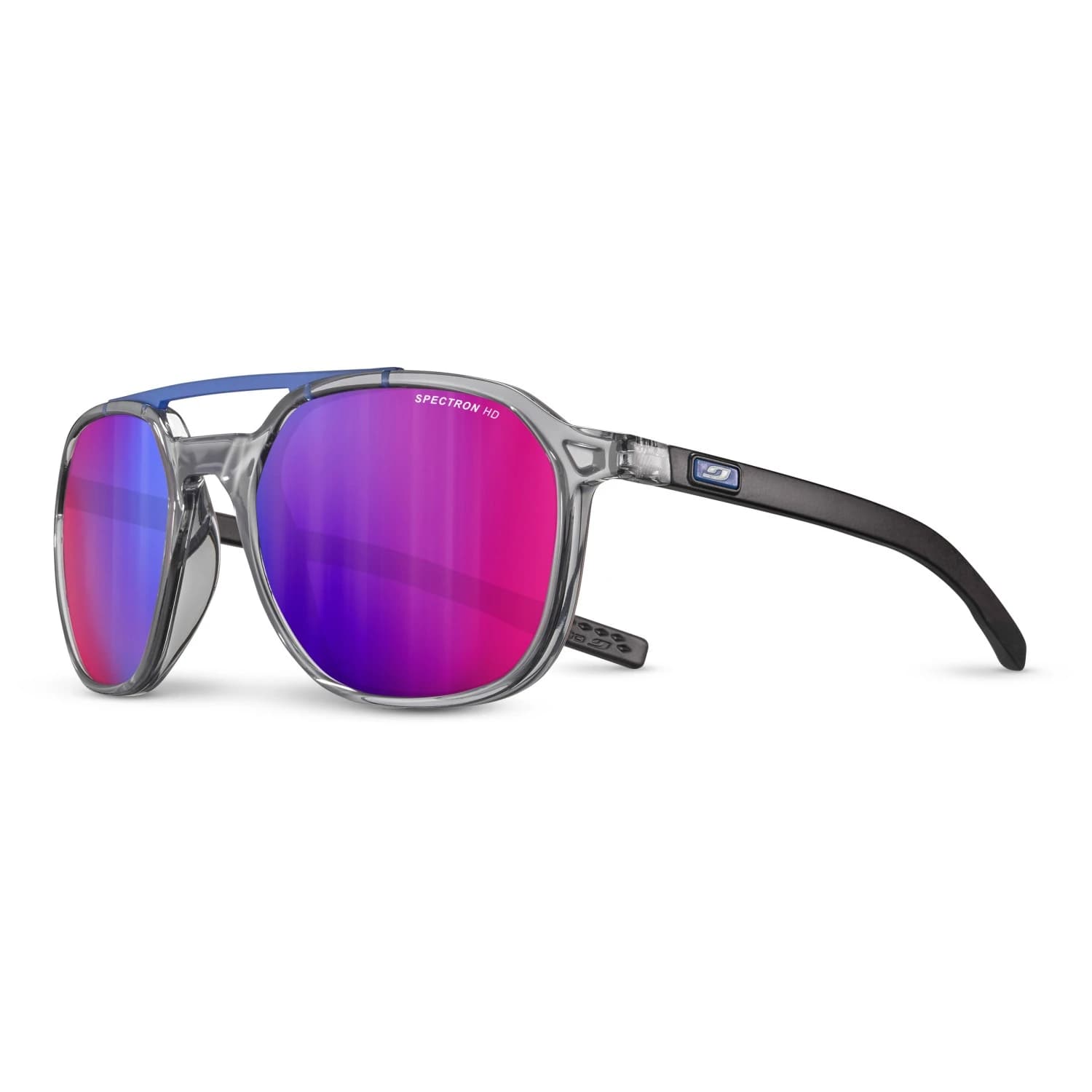 Слънчеви очила Julbo Slack Spectron HD S3 Sunglasses - Grey / Dark Blue / Black / Vermilion