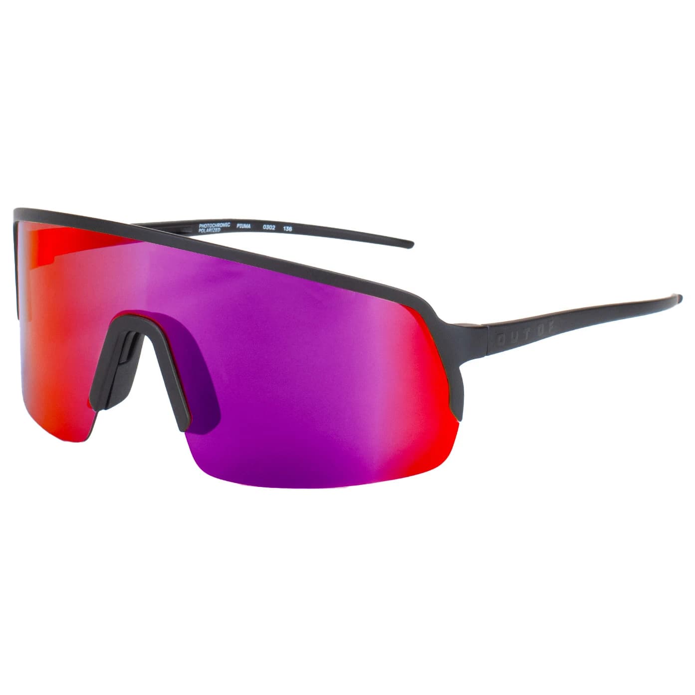 Очила за колоездене Out Of Piuma Photochromic S2-3 Cycling glasses - Black / The One Magma