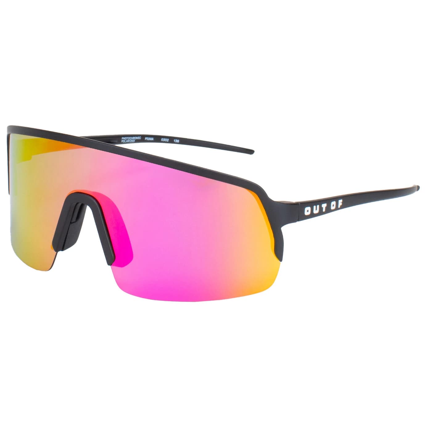 Очила за колоездене Out of Piuma Photochromic S2-3 Cycling glasses - Black / White / The One Loto