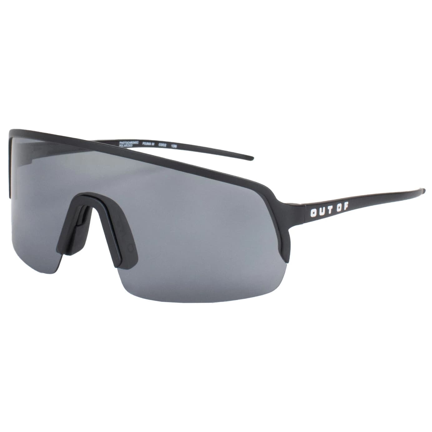 Очила за колоездене Out Of Piuma Photochromic S2-3 Cycling glasses - Black / White / The One Nero