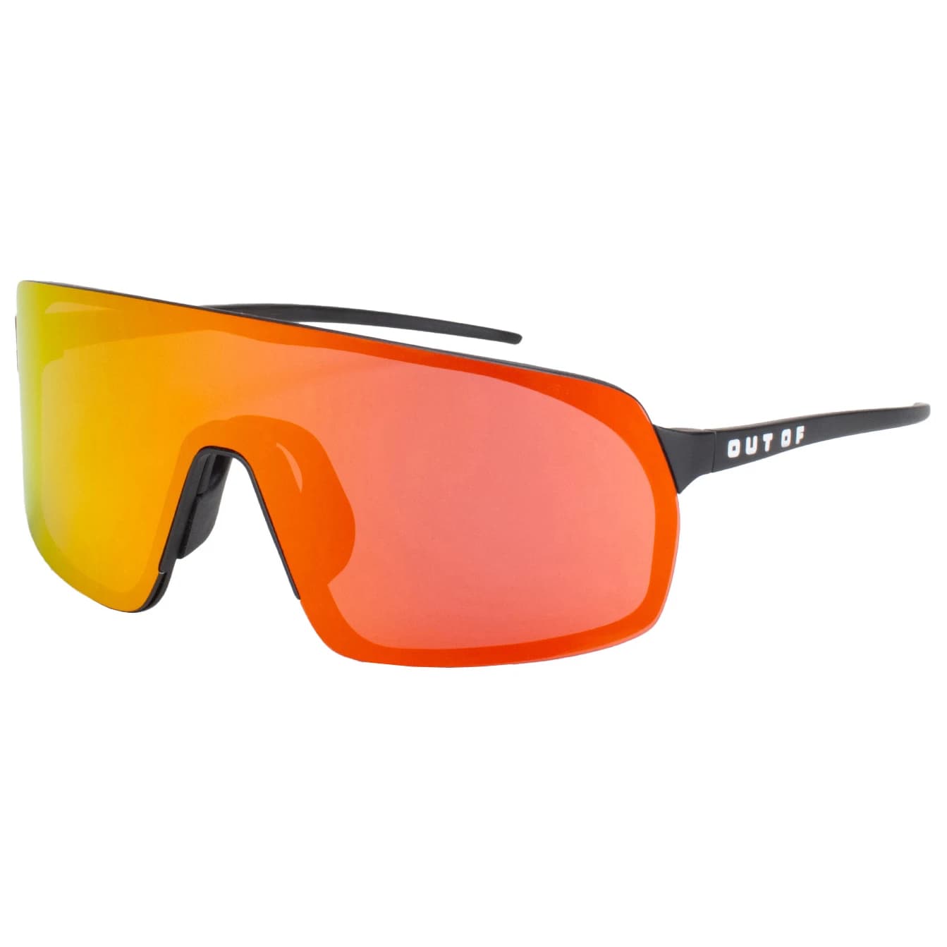 Очила за колоездене Out Of Rams S3 Cycling glasses - Black / White / Red MCI