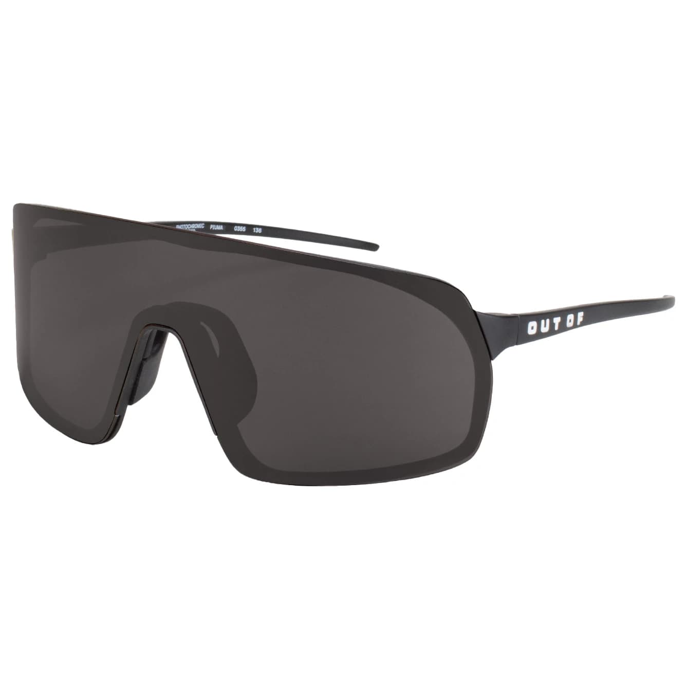 Очила за колоездене Out Of Rams S3 Cycling glasses - Black / White / Smoke