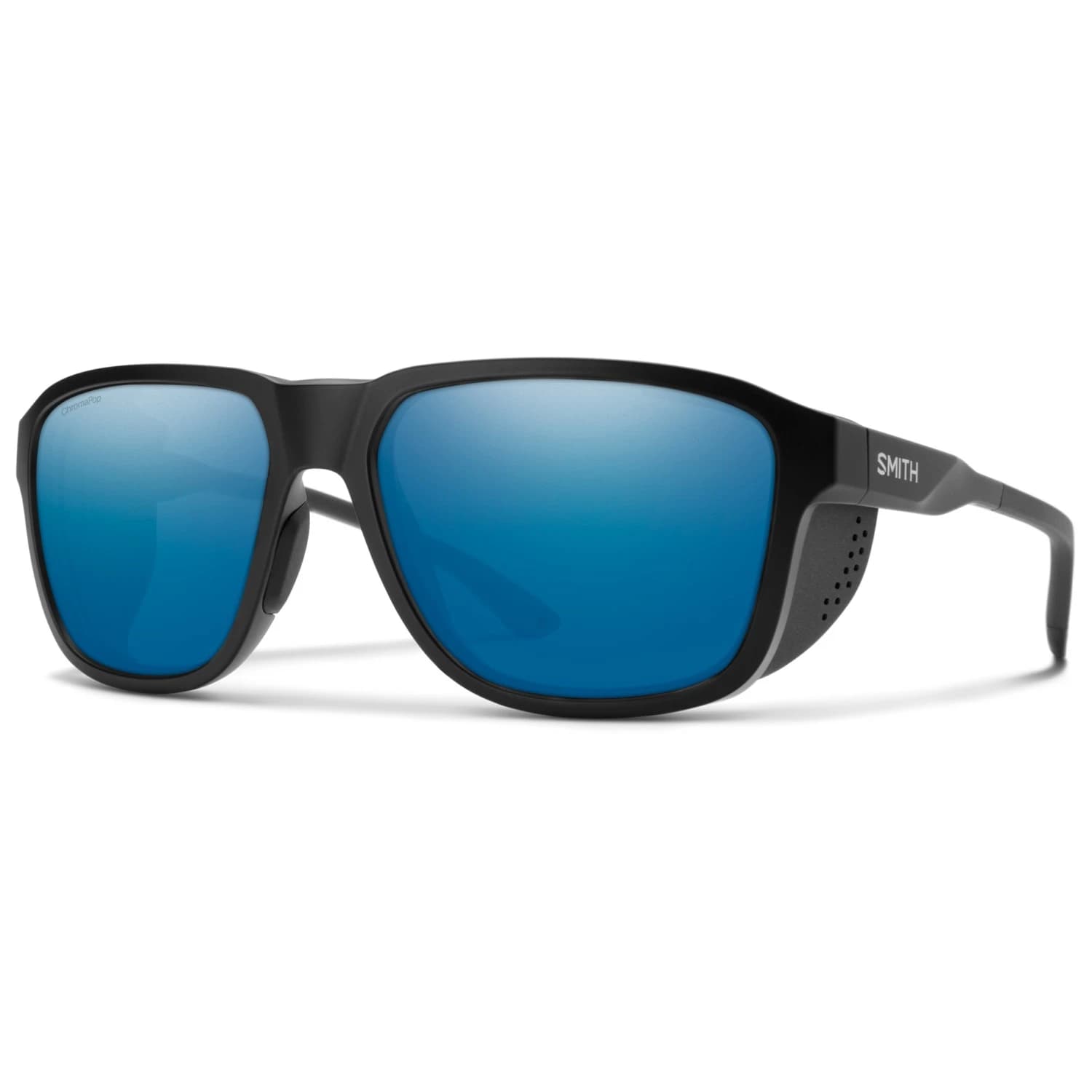 Алпийски очила Smith Embark Polarized Mirror S3 Glacier glasses - Matte Black / CP Blue Mirror