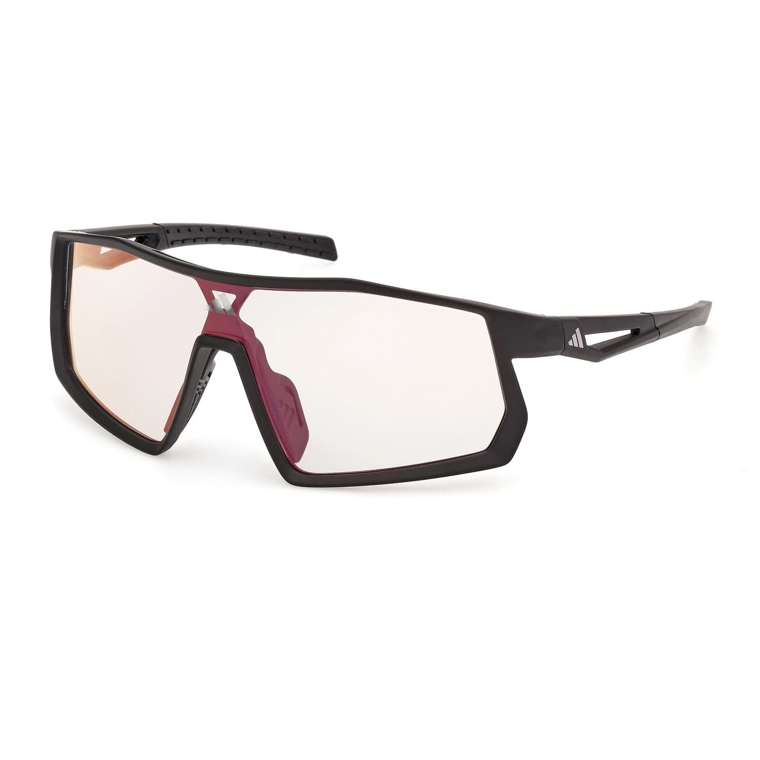 Очила за колоездене Adidas eyewear Kentro S Mirror Photochromic S1-3 Cycling glasses - Matte Black / Smoke Mirror