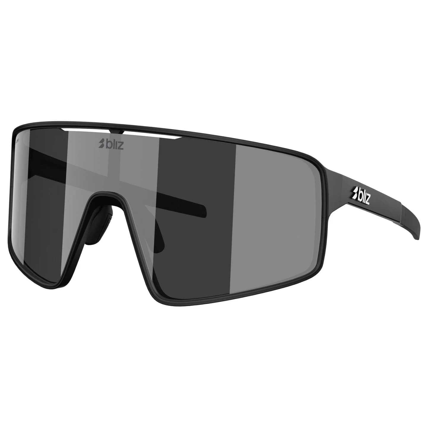 Очила за колоездене Bliz P001 Mirror S3 Cycling glasses - Matte Black / Smoke / Silver Mirror
