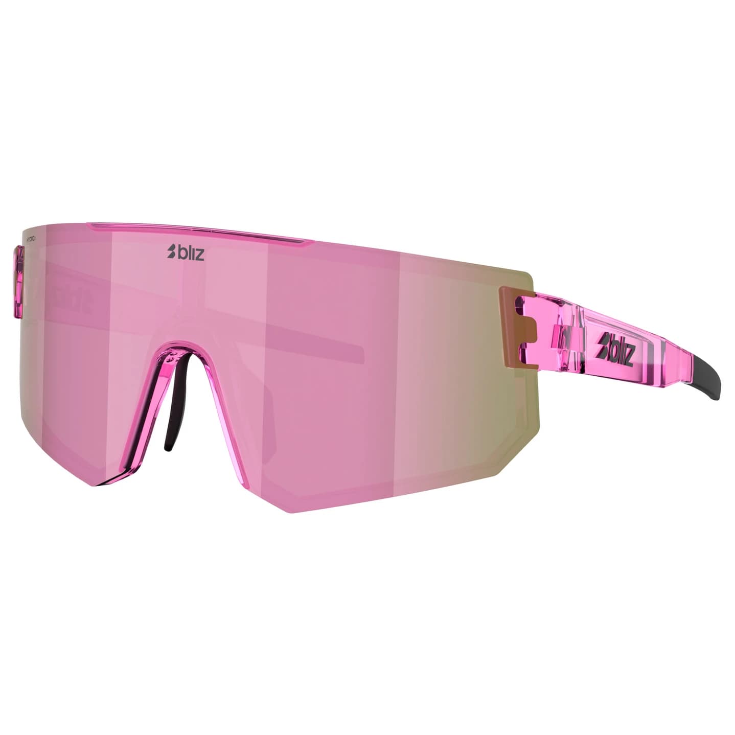 Очила за колоездене Bliz P005S S3 Cycling glasses - Transparent Pink / Brown / Rose Multi