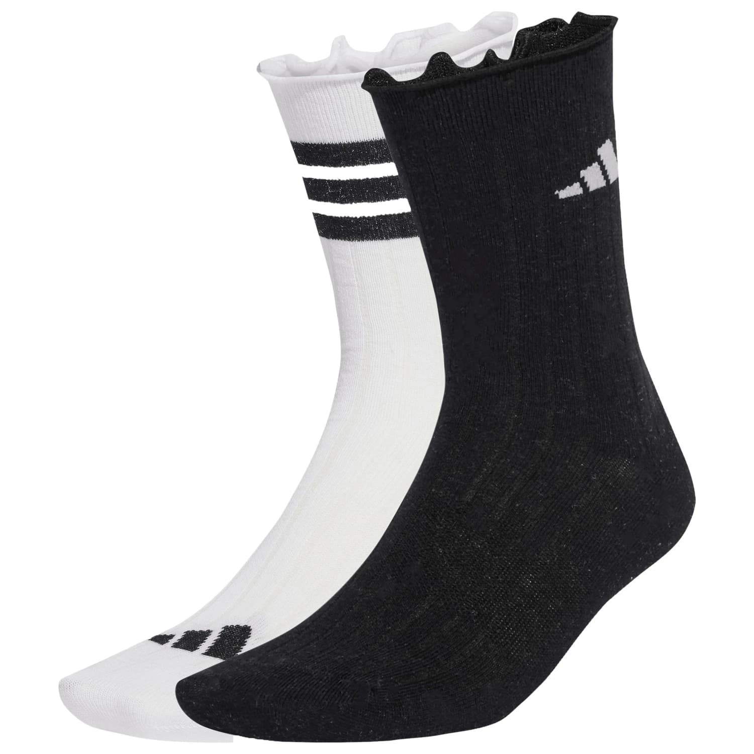 Спортни чорапи adidas Glow Socks 2-Pack Sports socks - White / Black / Grey One