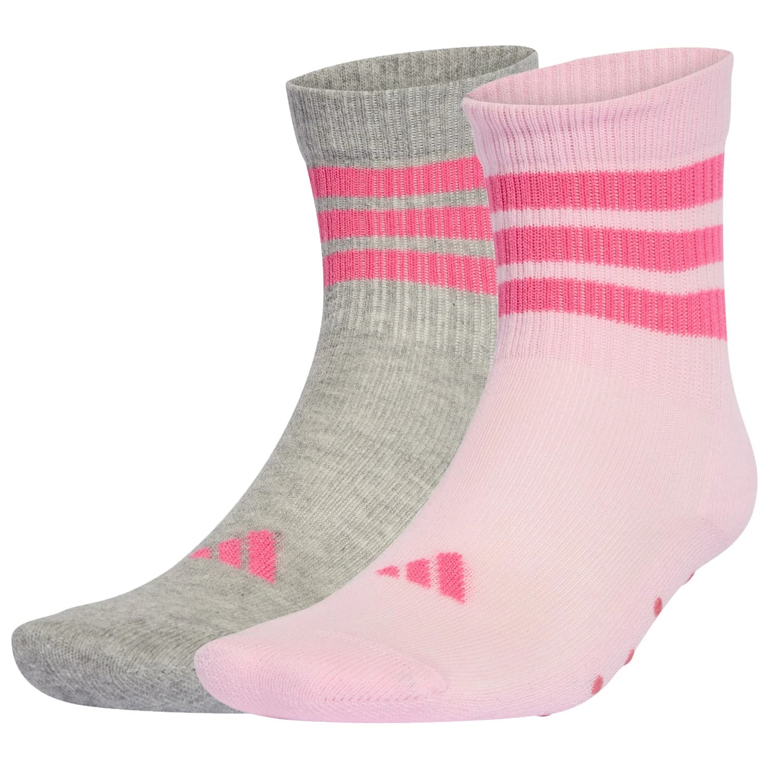 Детски спортни чорапи adidas Kid's Anti Slip Socks Sports socks - Clear Pink / Medium Grey Heather