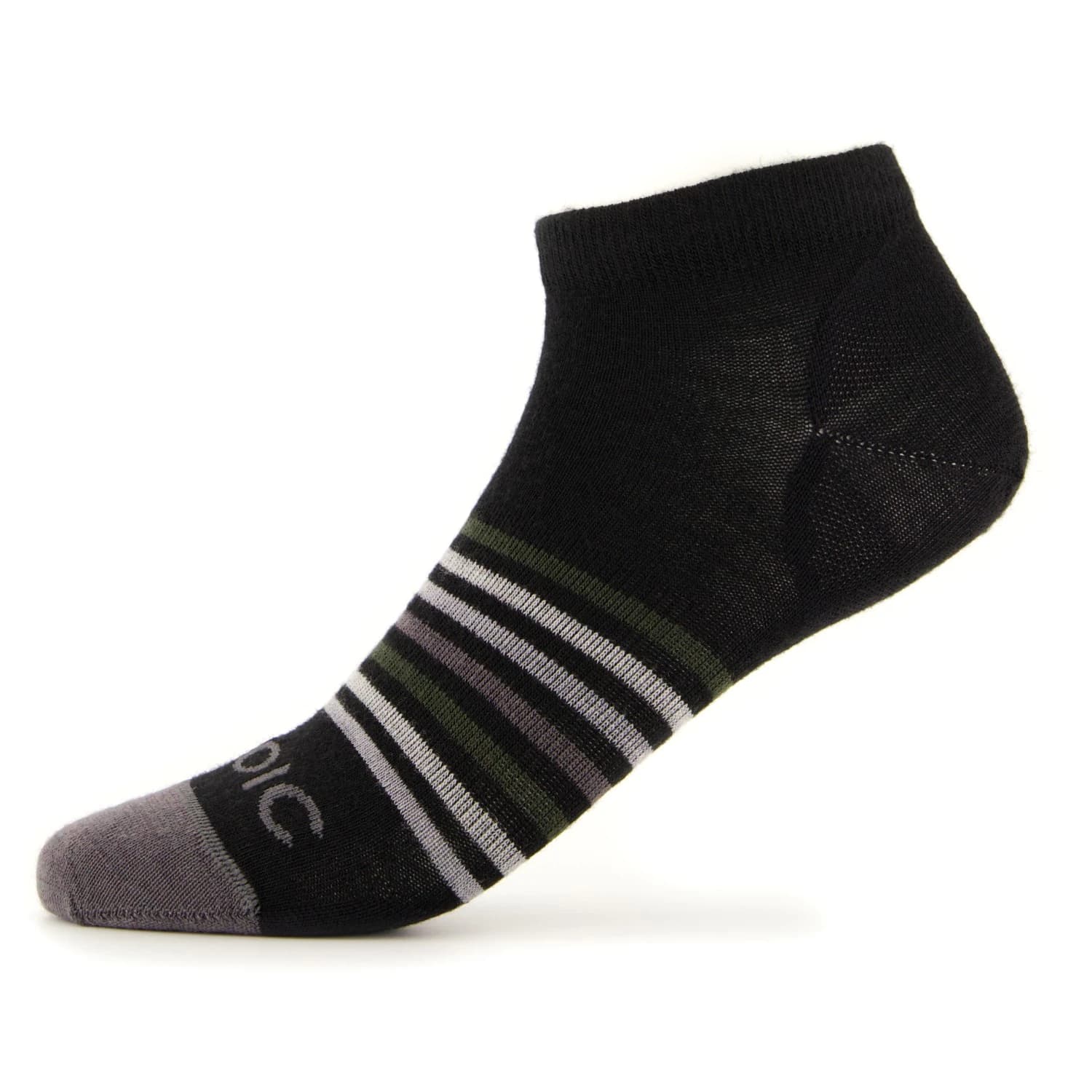 Спортни чорапи Stoic Merino Everyday Low Socks Sports socks - Black Multi Striped