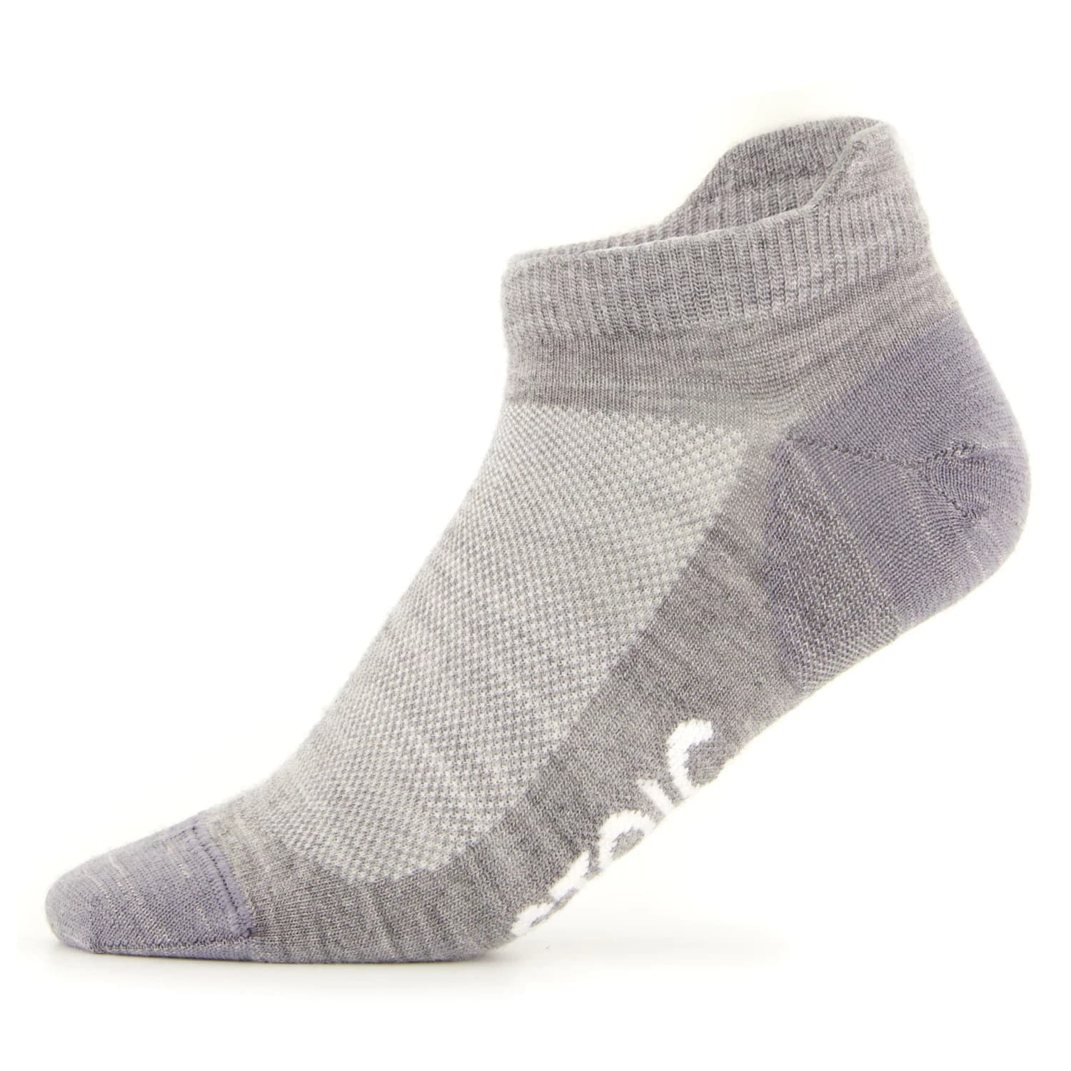Мериносови чорапи Stoic Wool Silk light Hiking No Show Socks Merino socks - Light Grey / Melange