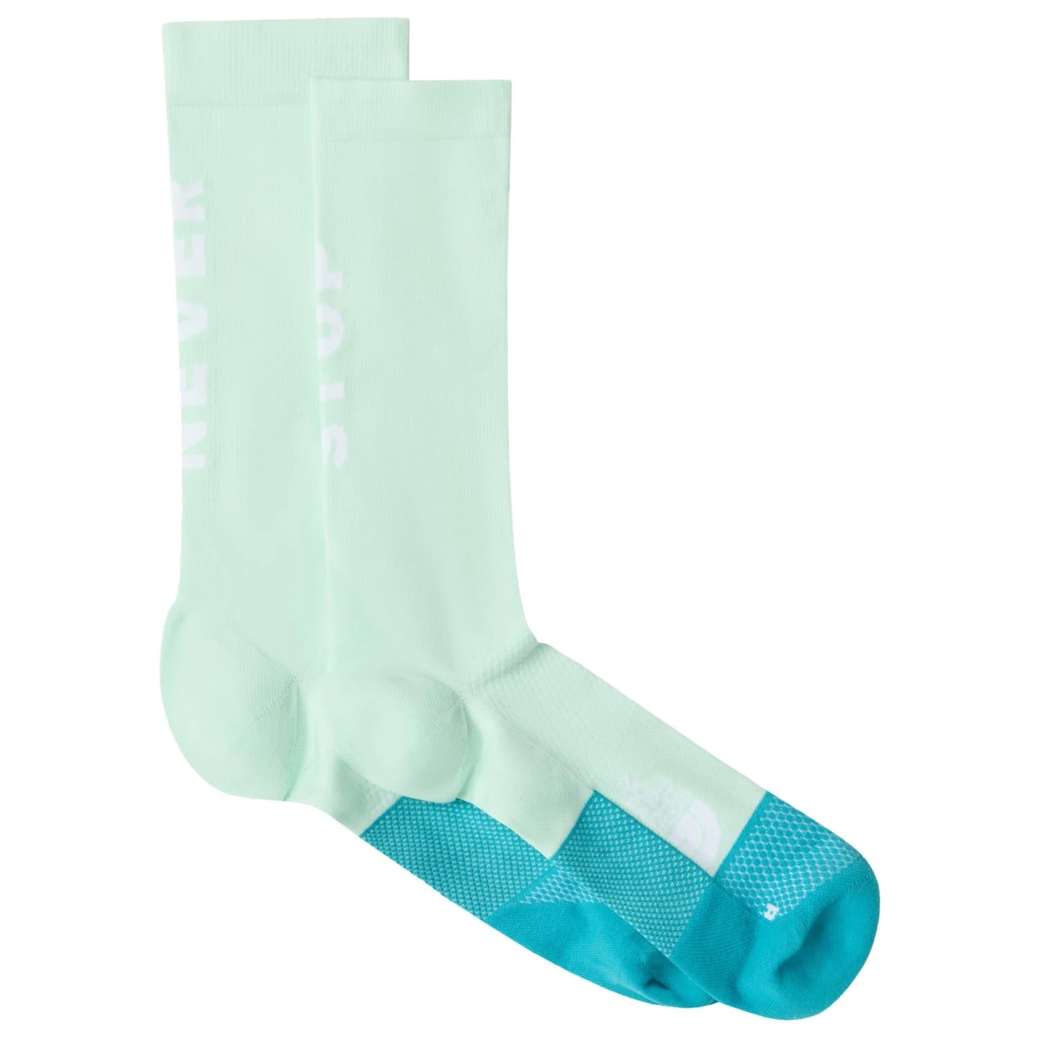Чорапи за бягане The North Face Never Stop Trail Run Crew Sock Running socks - Opal Frost / River Ice