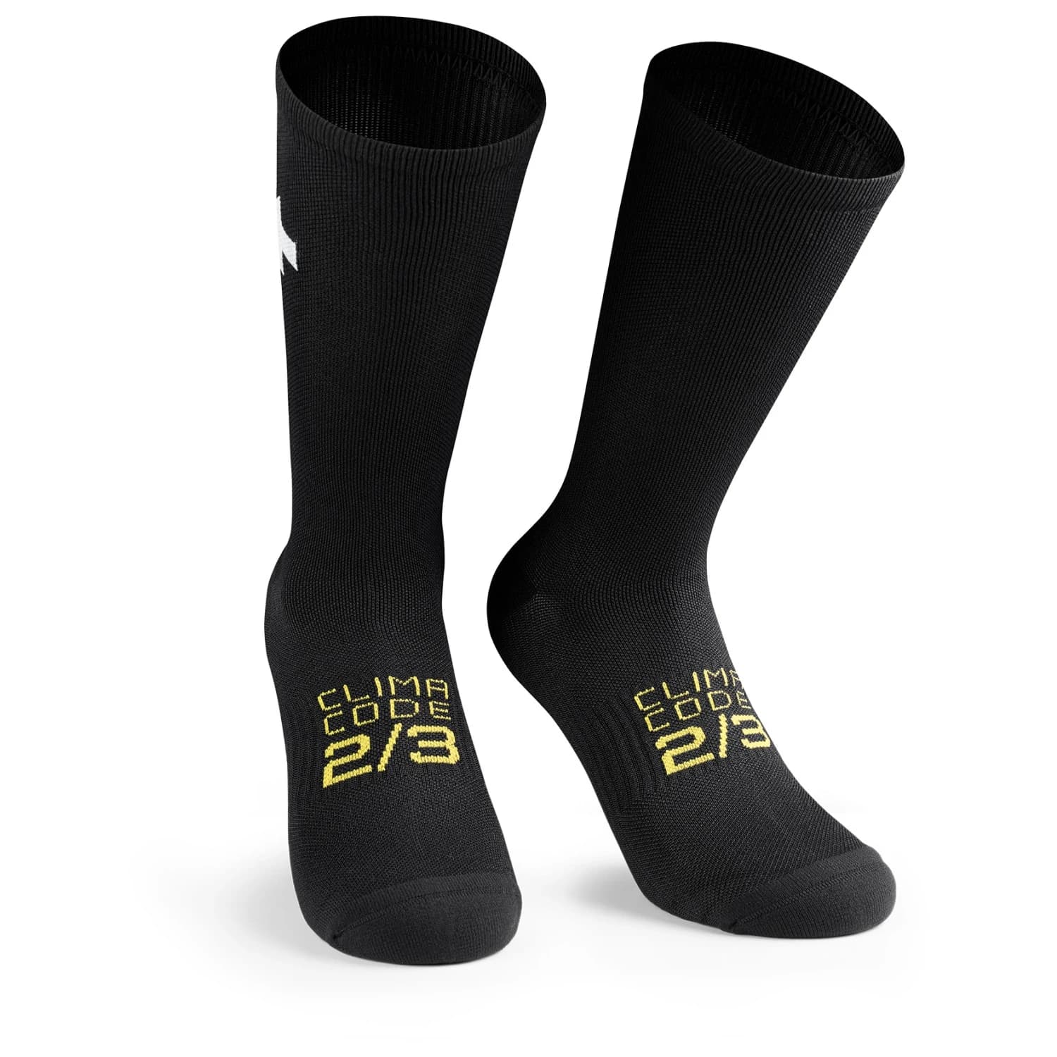 Чорапи за колоездене Assos Spring Fall Socks P1 Cycling socks - Black Series