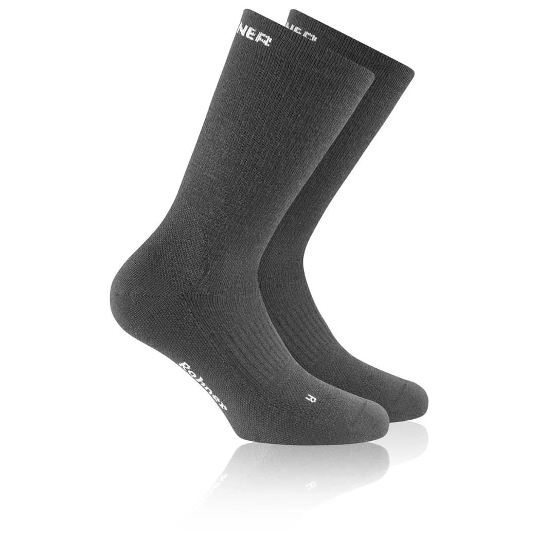 Туристически чорапи Rohner Dynamic Merino L/R Walking socks - Anthrazit