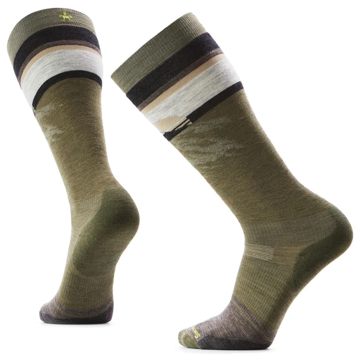 Ски чорапи Smartwool Snowboard Targeted Cushion Mountain Sunrise Socks Ski socks - Winter Moss