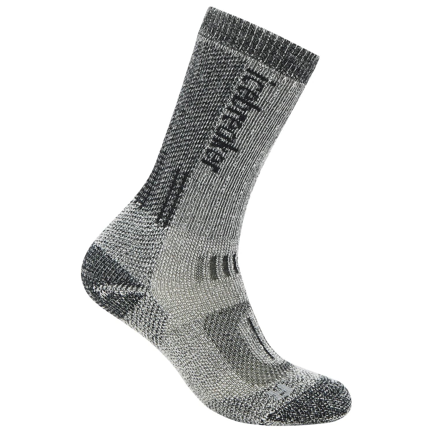 Дамски туристически чорапи Icebreaker Women's Merino Hike+ Mountaineer Mid Calf Walking socks - Jet Heather / Black