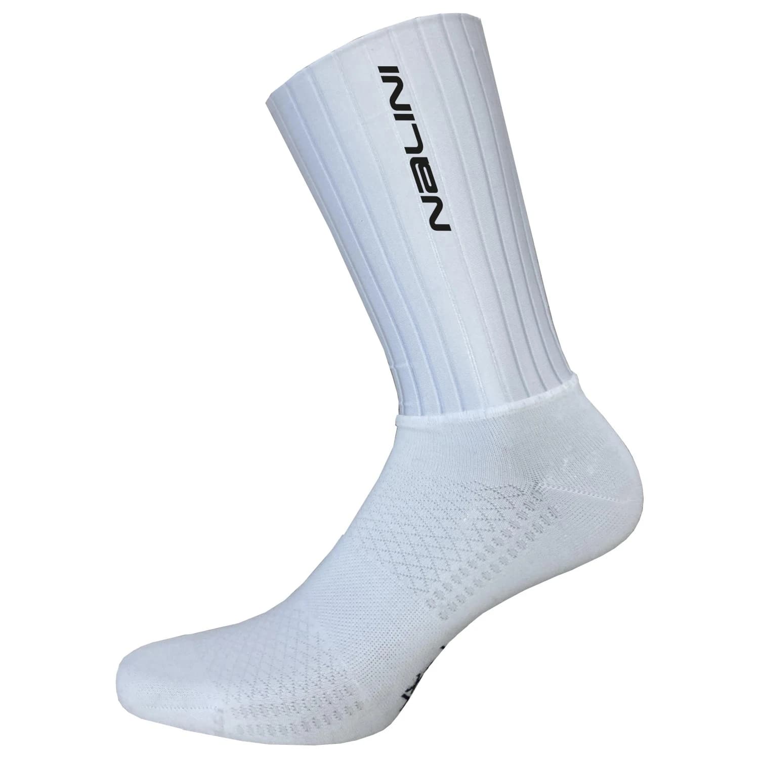 Чорапи за колоездене Nalini Speedy Socks Cycling socks - White