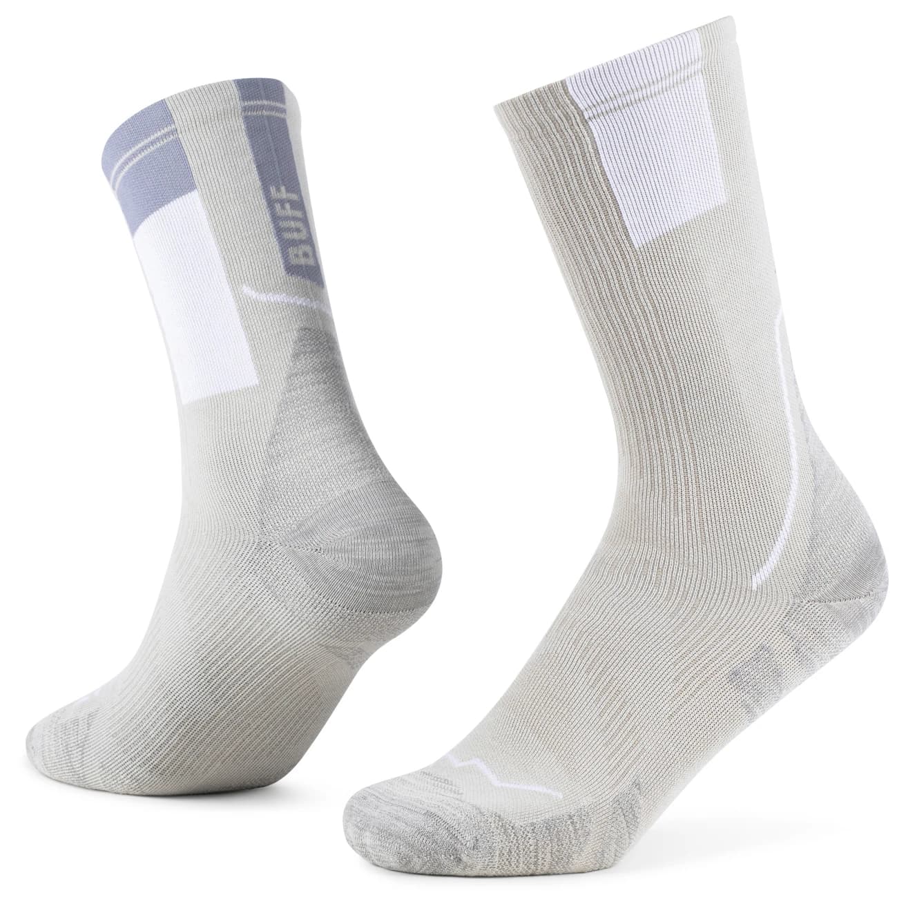 Чорапи за бягане Buff Coolnet Crew Sock Running socks - Desert