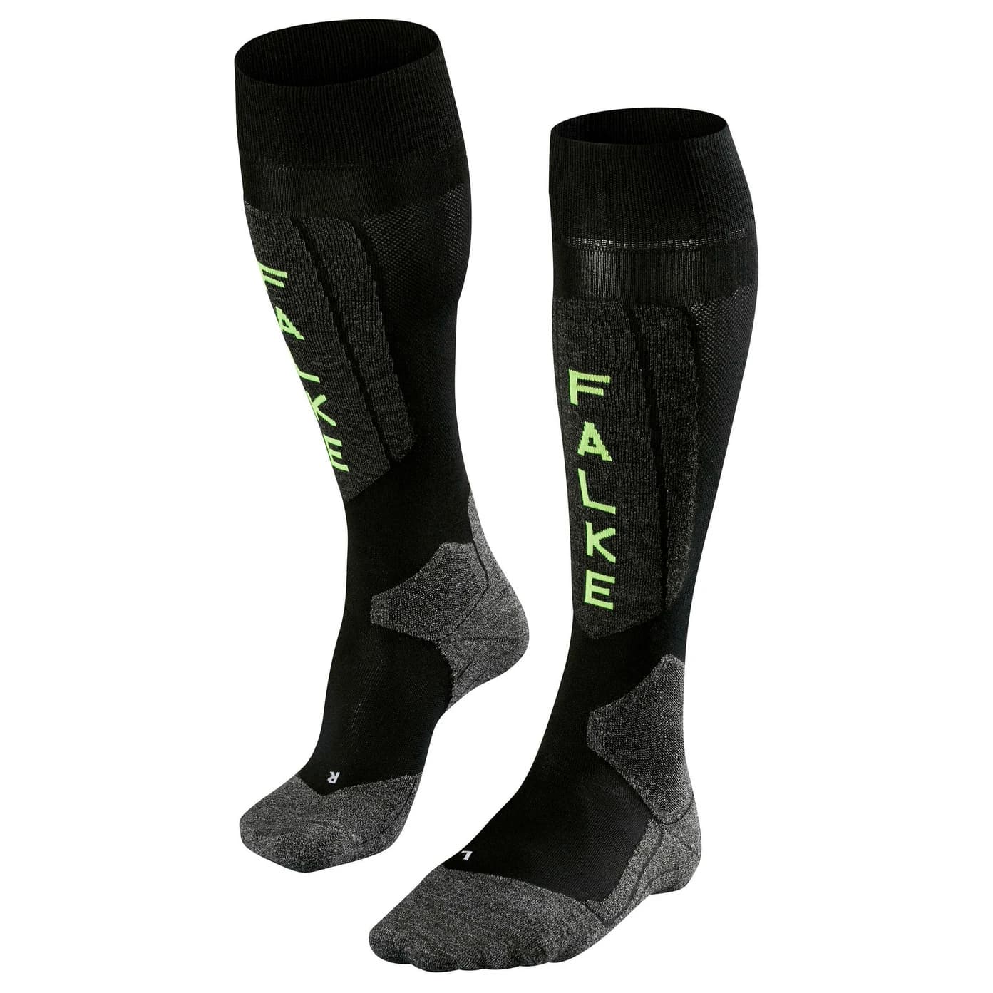 Ски чорапи Falke SK5 Expert Ski socks - Black / Lightning