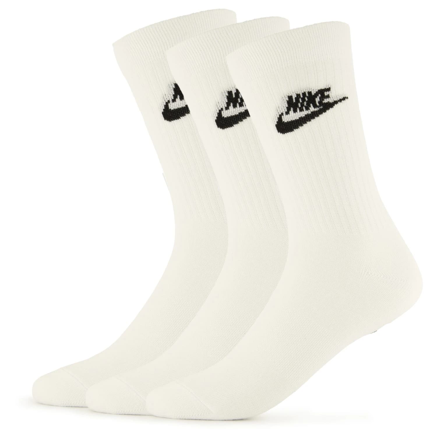 Спортни чорапи Nike Sportswear Everyday Essential Crew Socks 3-Pack Sports socks - White / Black