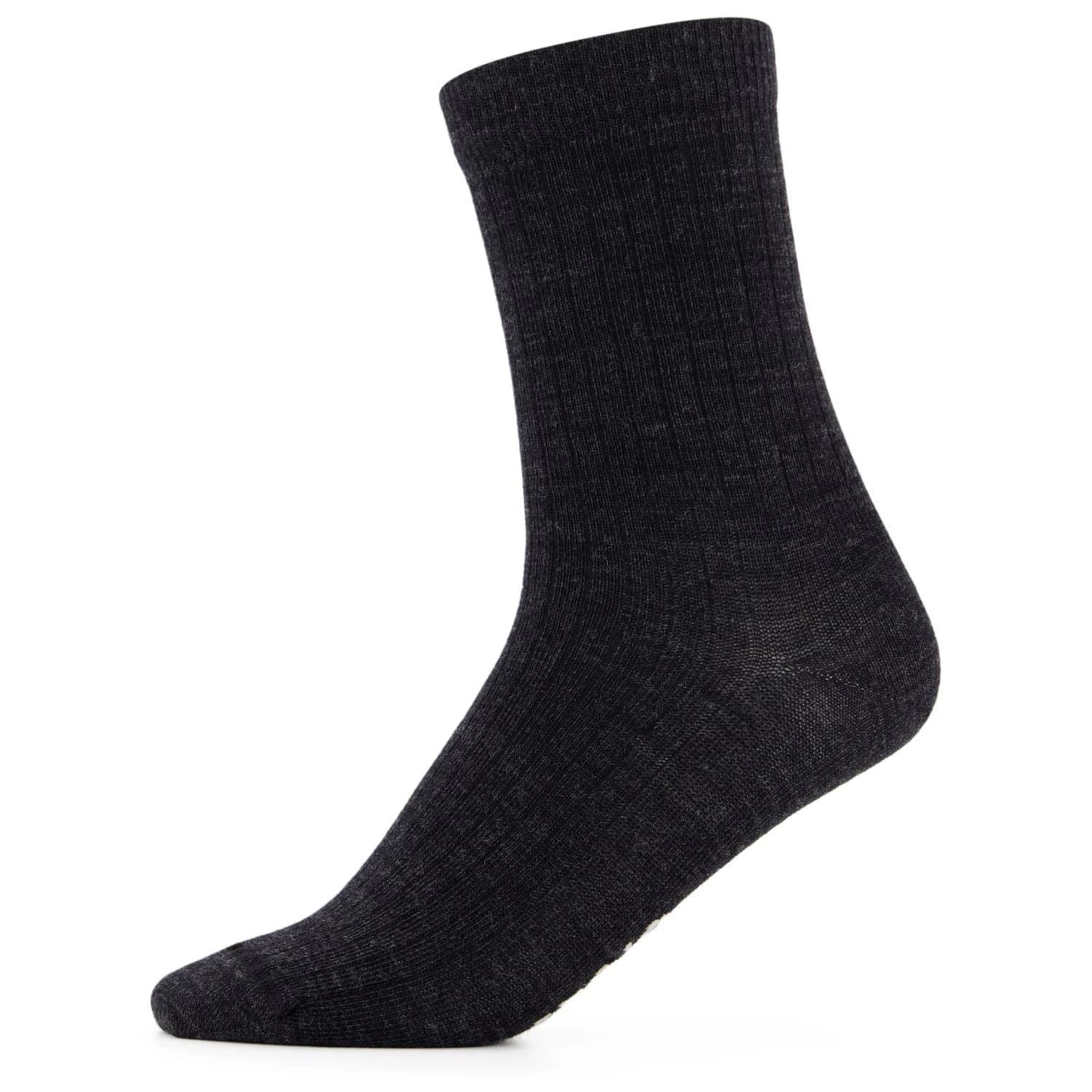 Детски спортни чорапи Stoic Kid's Merino Basic Rib Socks Classic Sports socks - Black Melange