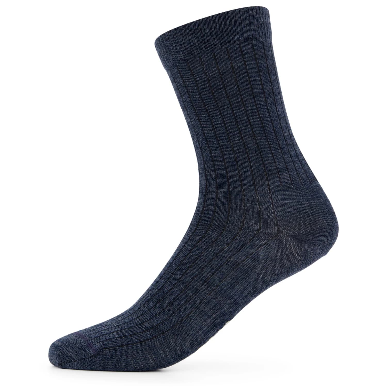 Спортни чорапи Stoic Merino Basic Rib Socks Classic Sports socks - Navy Melange