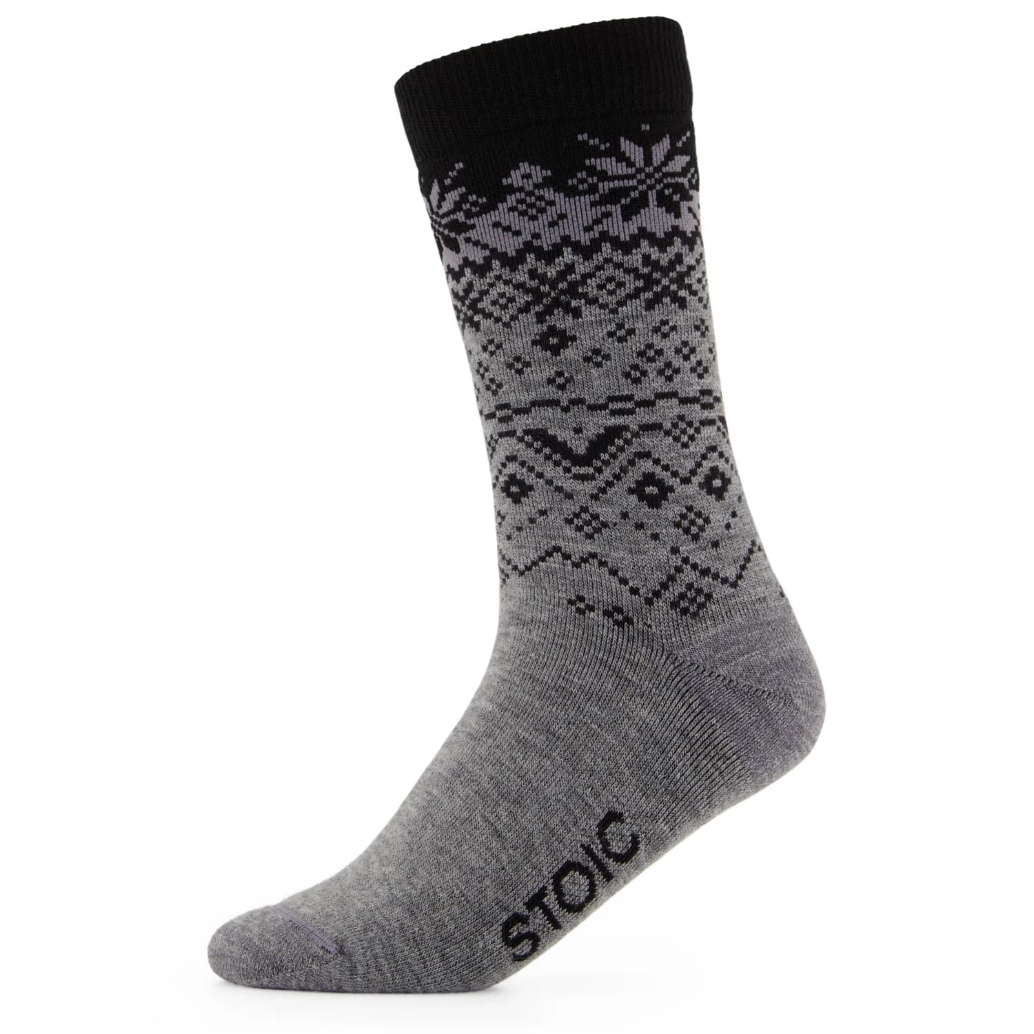 Спортни чорапи Stoic Merino Warmwool Scandic Socks Merino socks - Grey / Black