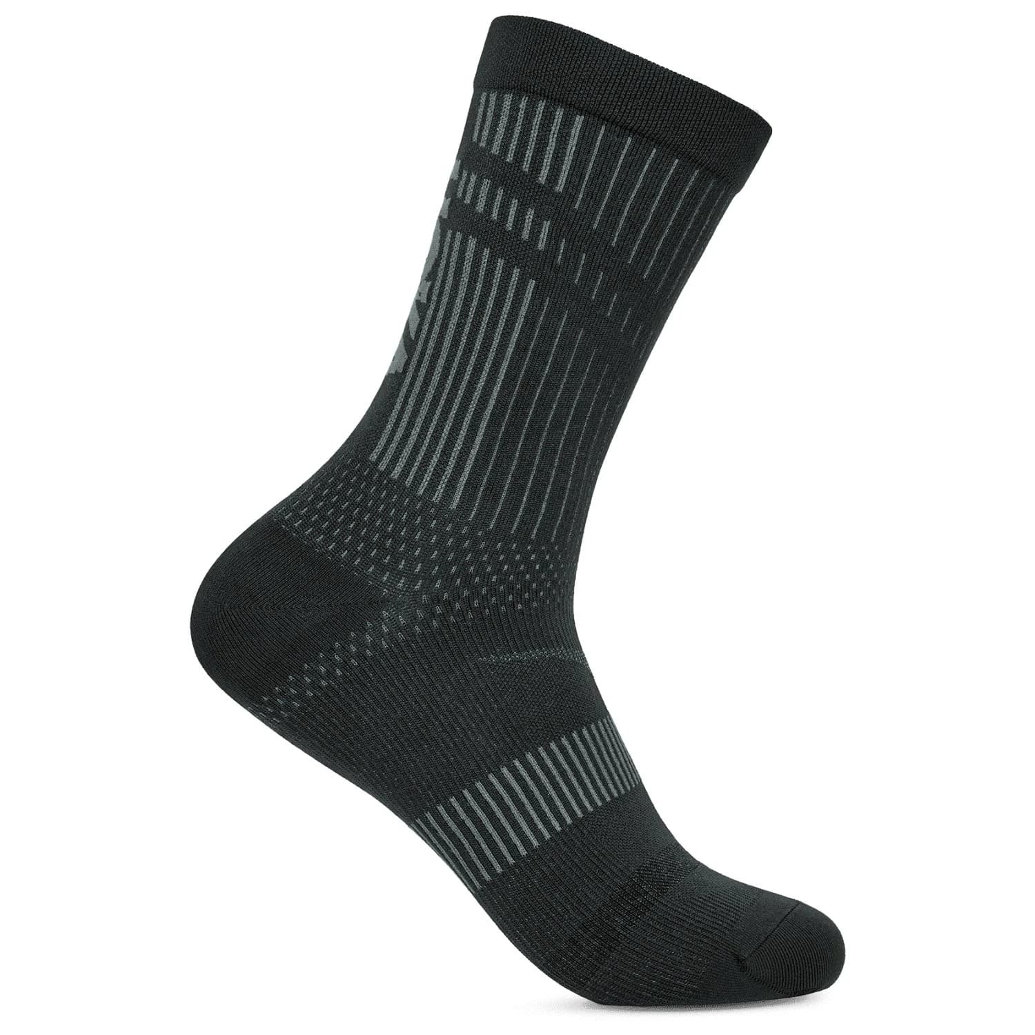 Чорапи за бягане HOKA Trail Race Crew Sock Running socks - Black