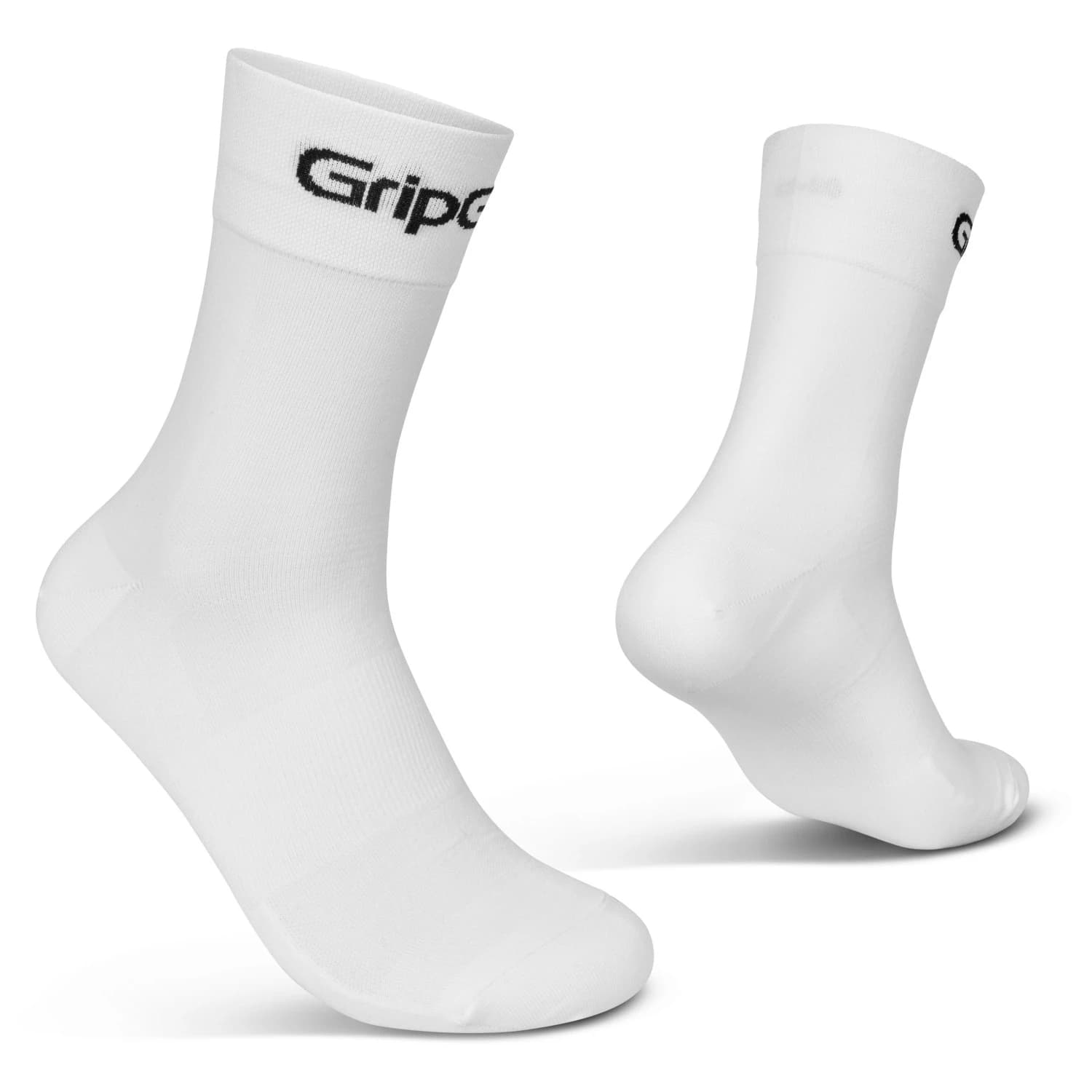 Чорапи за колоездене GripGrab Ride Regular Cut Socks Cycling socks - White