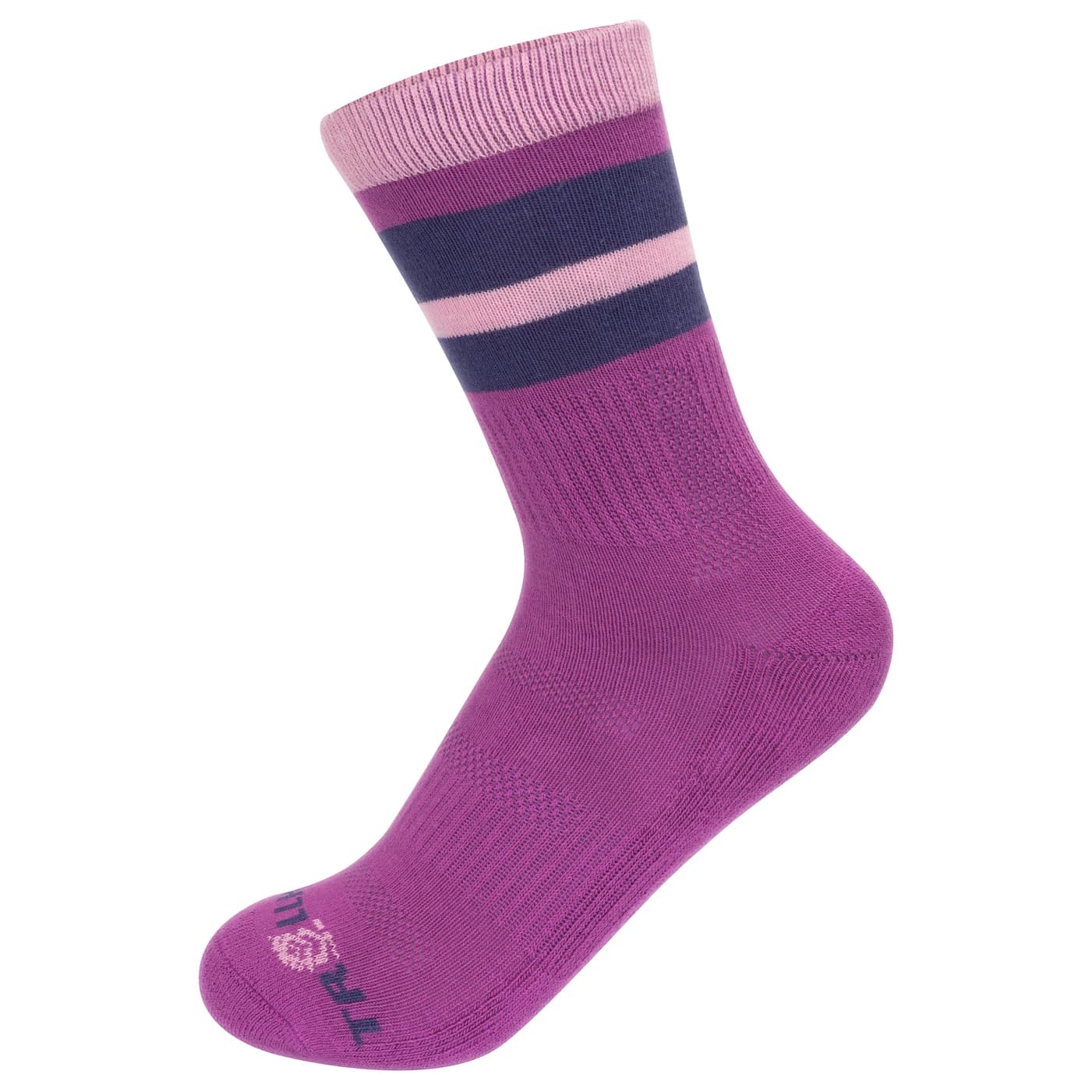 Детски спортни чорапи Trollkids Kid's Mosquito Socks 2-Pack Sports socks - Mallow Pink / Violet Blue / Wild Rose