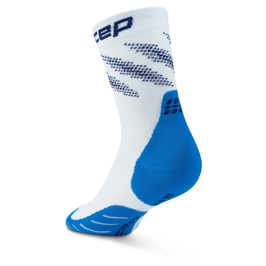 Мъжки чорапи за бягане Cep Run Edt. Elliptic Socks Mid Cut Running socks - Light Blue / Blue
