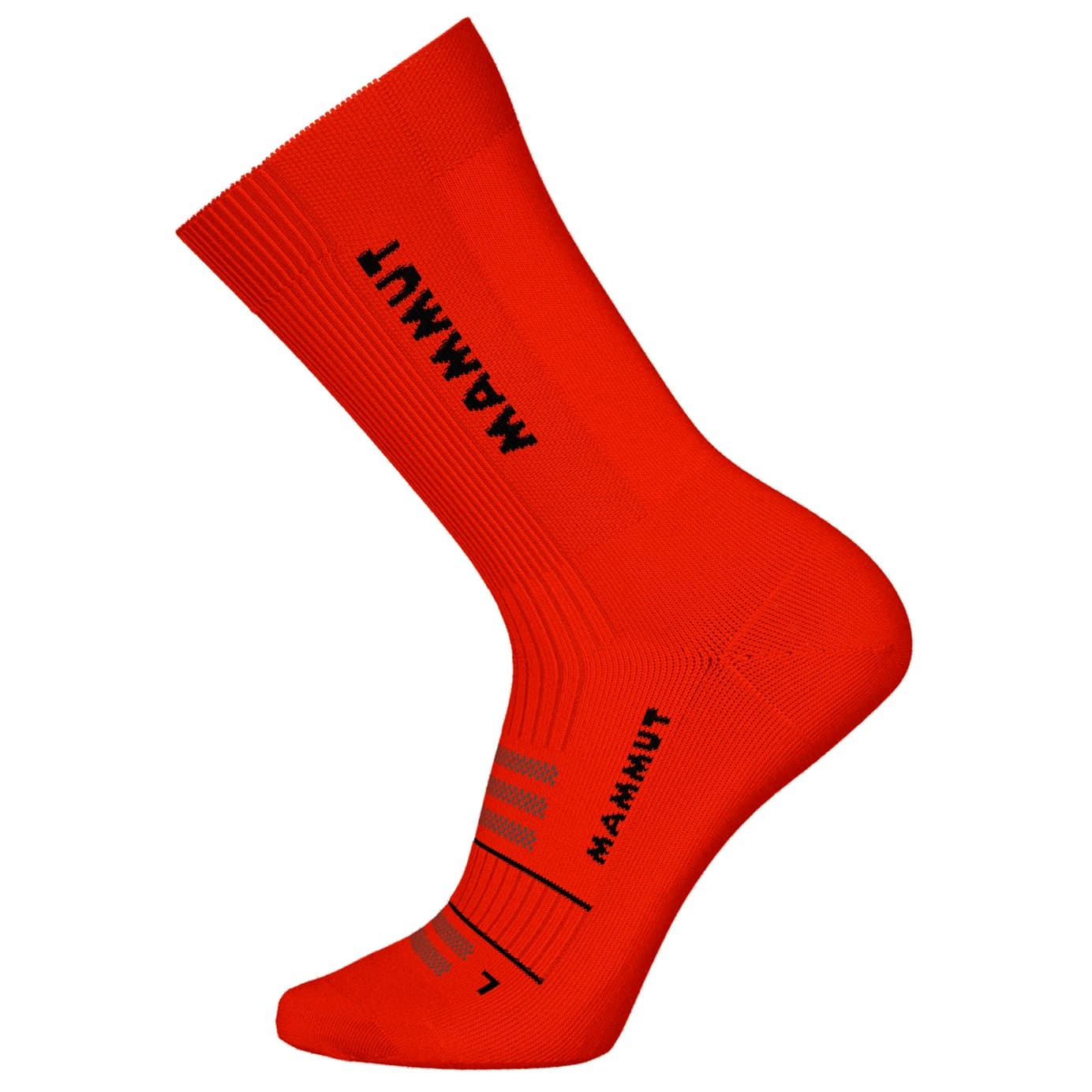 Чорапи за бягане Mammut Trail Running Targeted Cushion Crew Running socks - Mammut Red