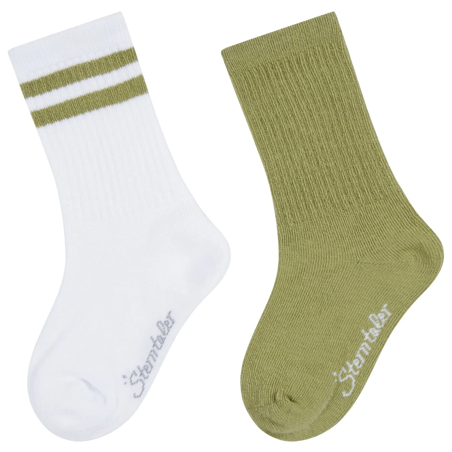 Детски спортни чорапи Sterntaler Kids' Active Socks DP Long Sports socks - Moosgrün