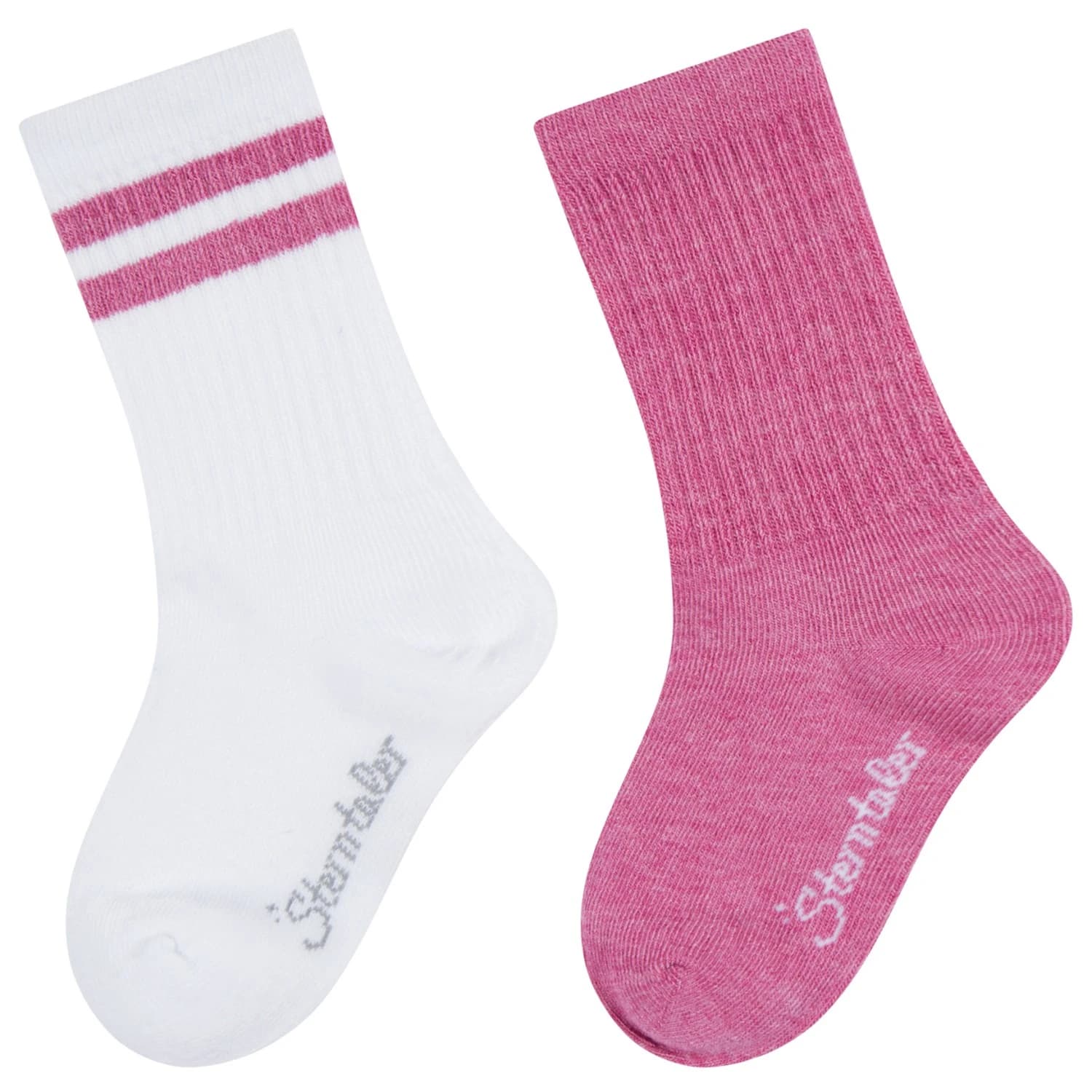 Детски спортни чорапи Sterntaler Kids' Active Socks DP Long Sports socks - Pink Melange