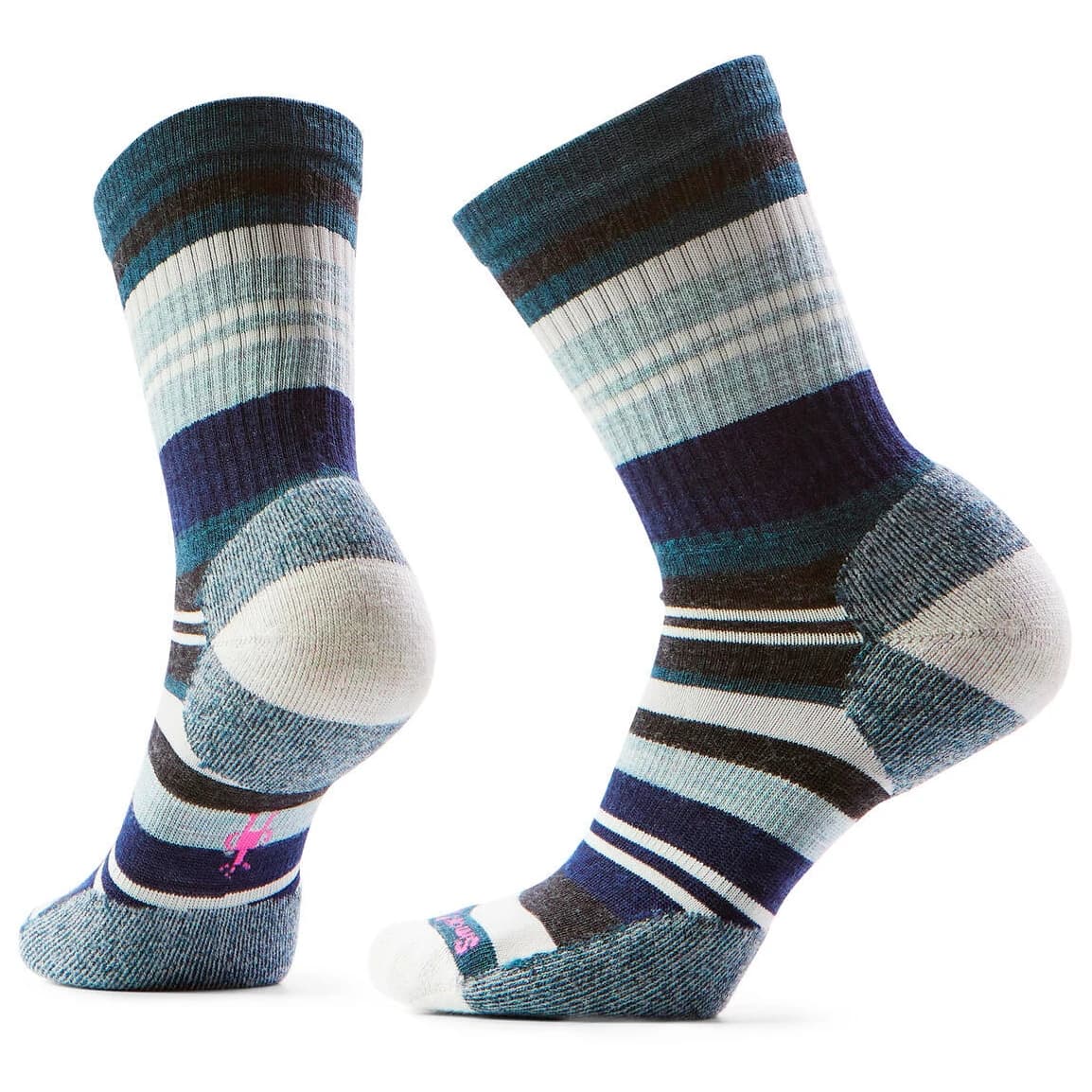 Дамски спортни чорапи Smartwool Women's Everyday Saturnsphere Crew Sports socks - Twilight Blue