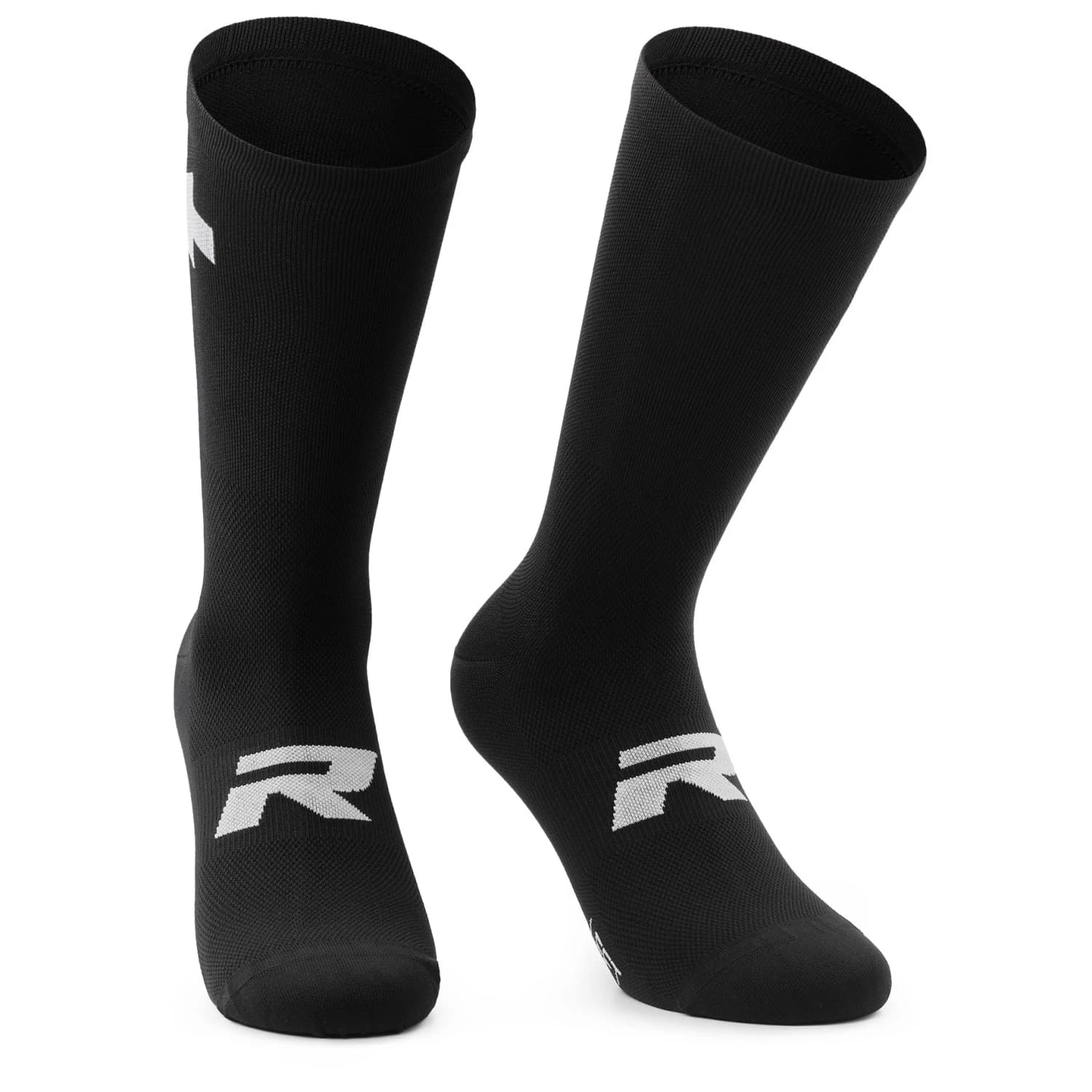Чорапи за колоездене Assos R Socks S11 Twin Pack Cycling socks - Black Series