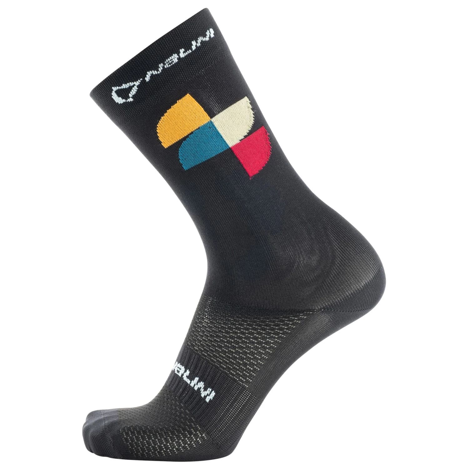 Чорапи за колоездене Nalini Friendly Socks H.24 Cycling socks - Black
