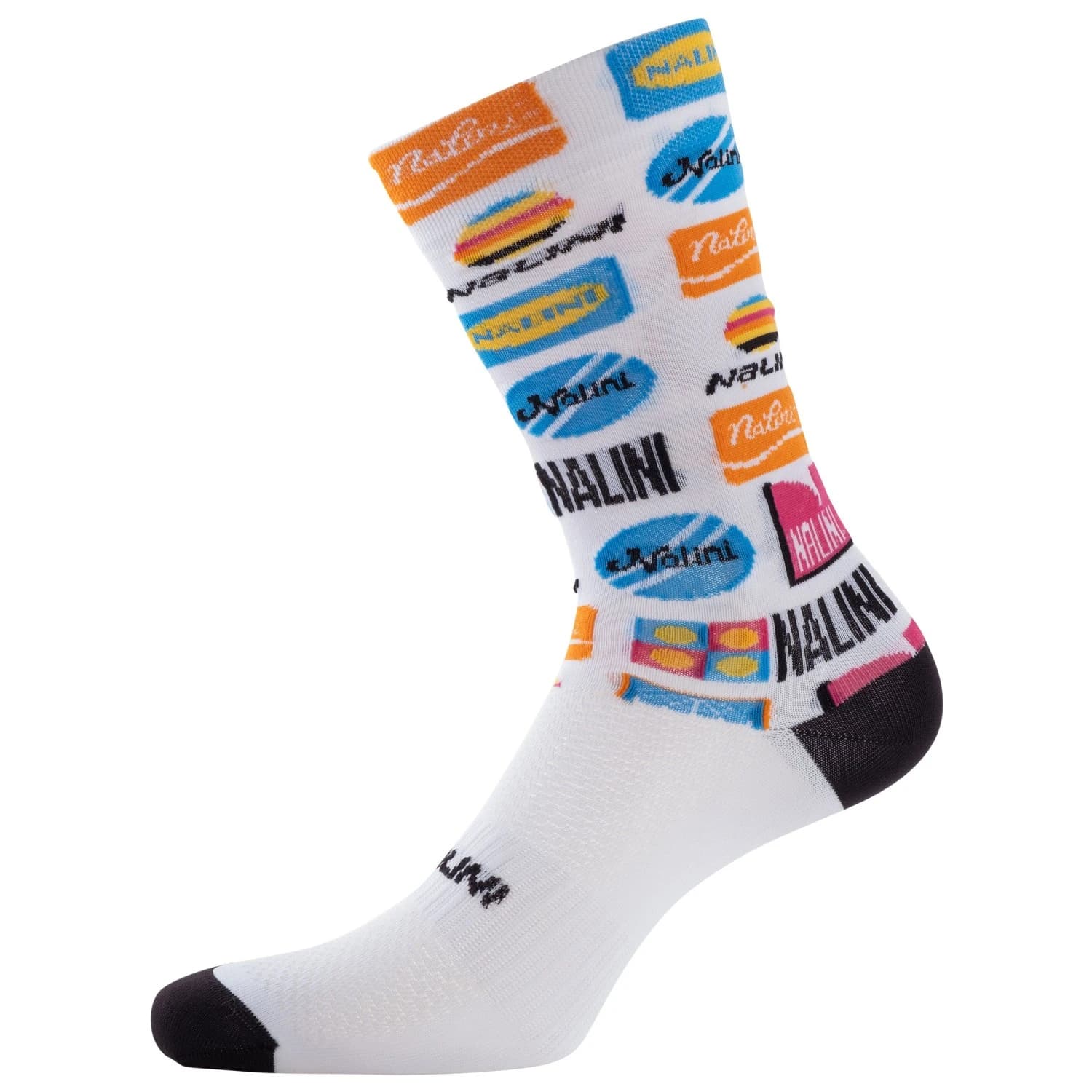 Чорапи за колоездене Nalini Friendly Socks H.24 Cycling socks - Brand