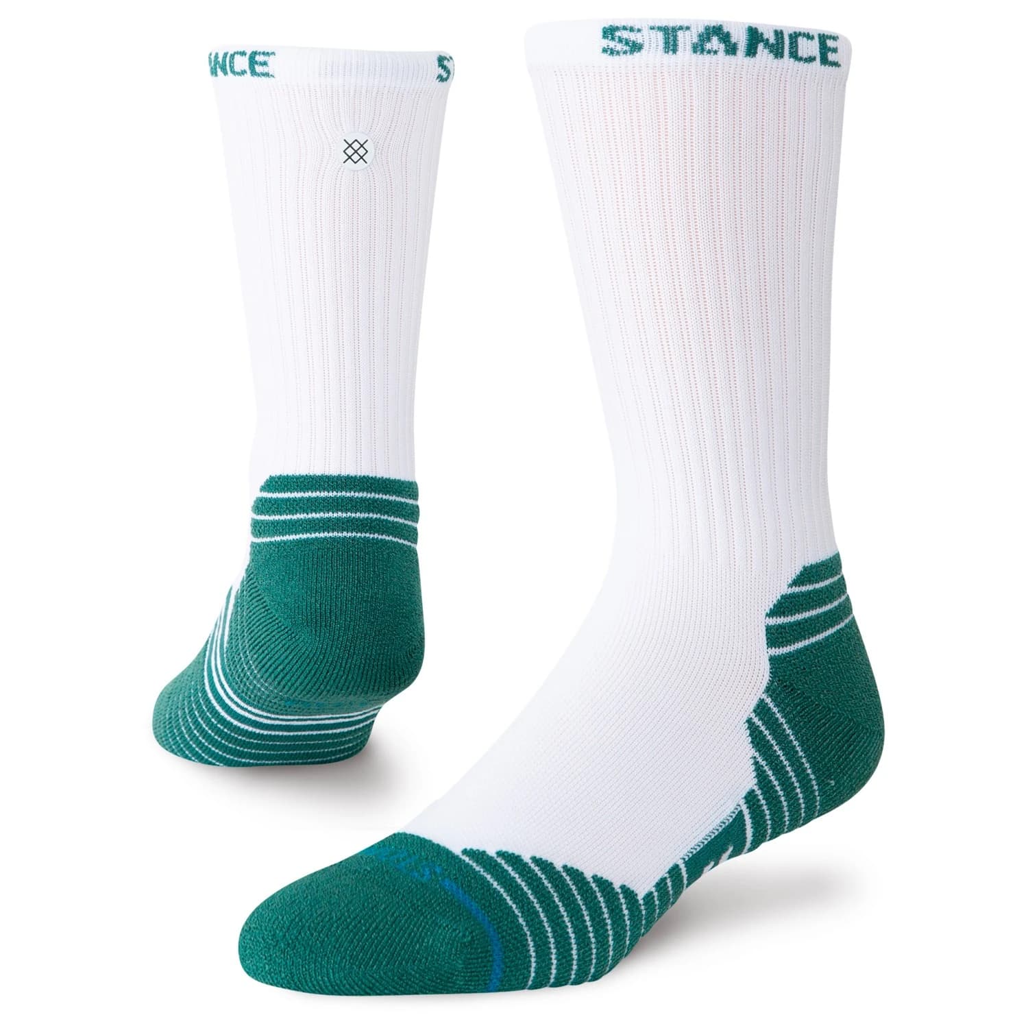 Спортни чорапи Stance Fairway Ribbed Crew Sports socks - White