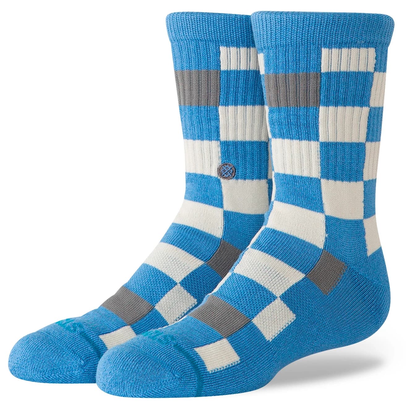 Детски спортни чорапи Stance Kid's Chef Check Sports socks - Capriblue