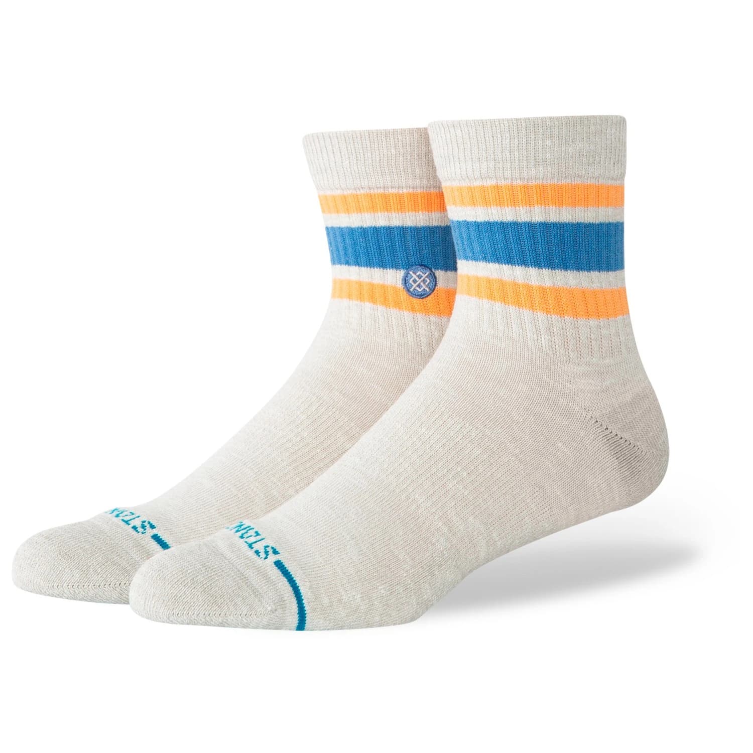 Спортни чорапи Stance Slub Boyd Qtr Sports socks - Heathergrey