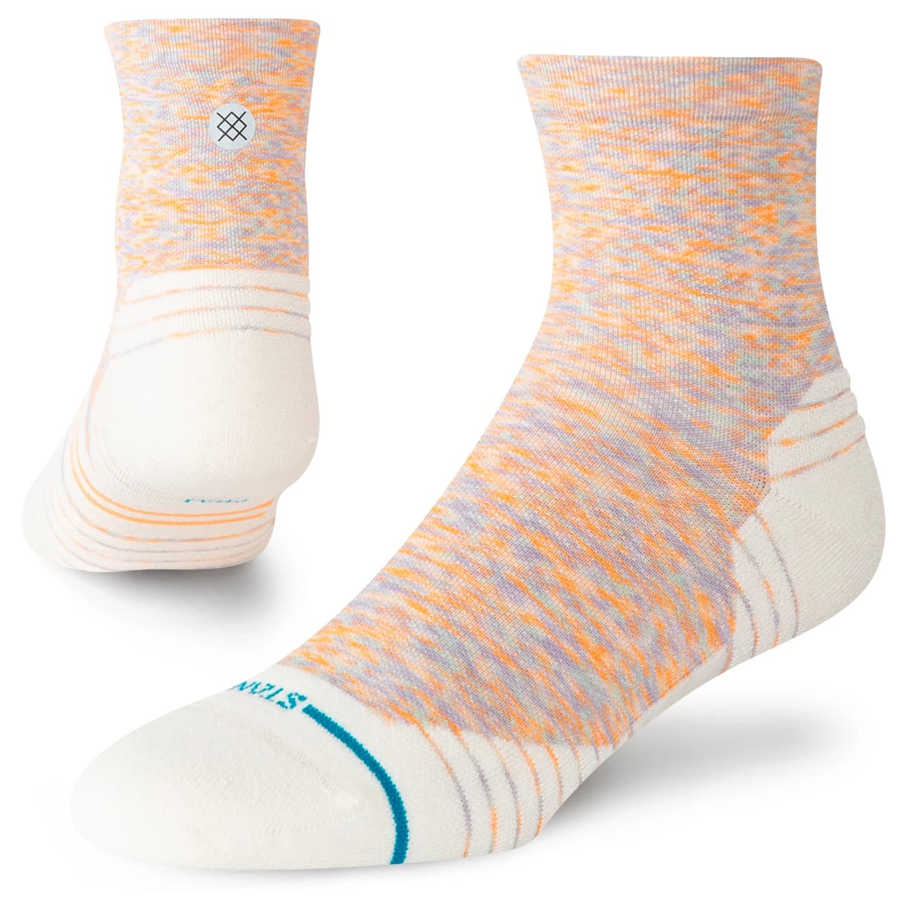 Дамски спортни чорапи Stance Women's Marshy Light Quarter Sports socks - Lilac