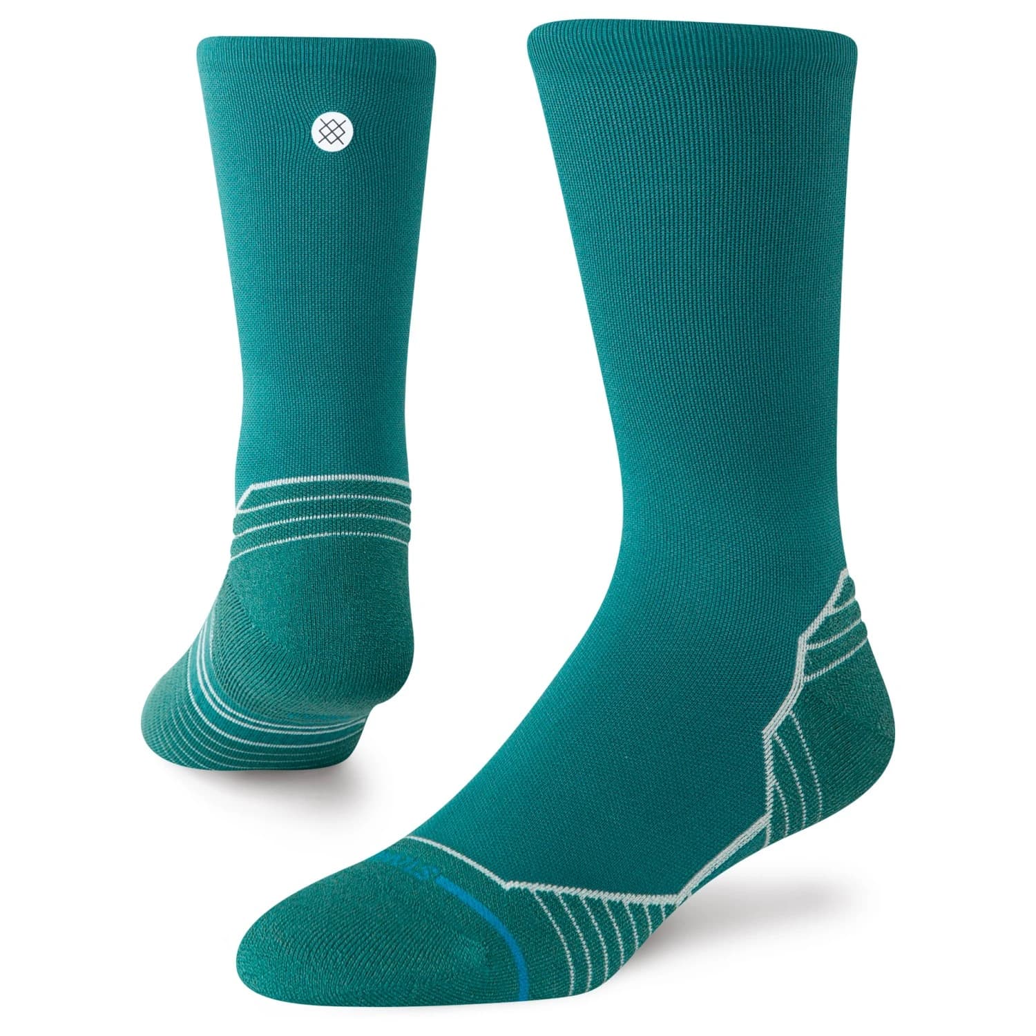 Дамски спортни чорапи Stance Women's Varied Light Crew Sports socks - Teal