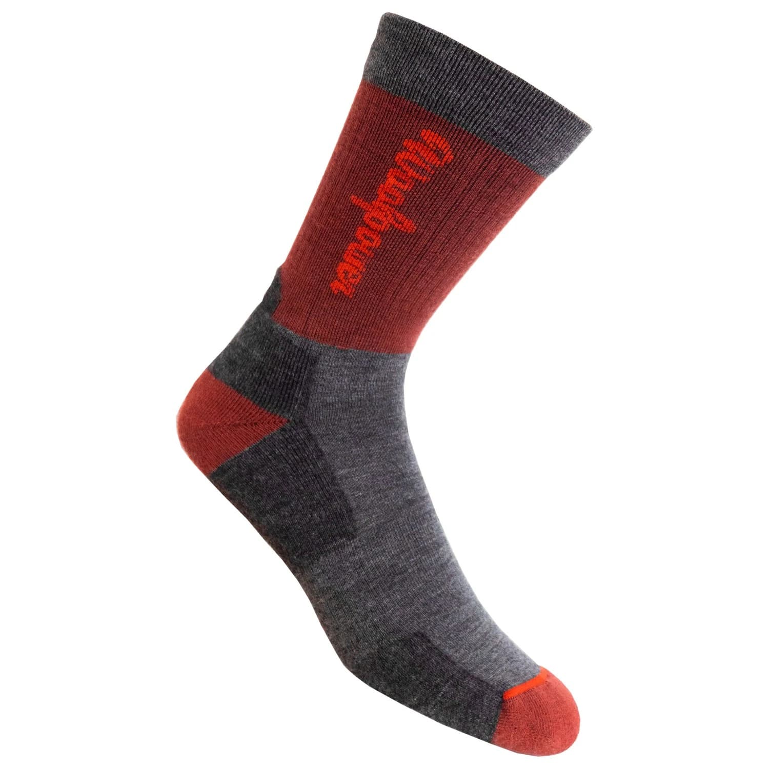 Туристически чорапи Woolpower Logo Motion Walking socks - Rust Red