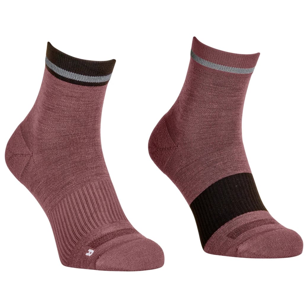 Мъжки чорапи за колоездене Ortovox MTB Quarter Sock Cycling socks - Chestnut