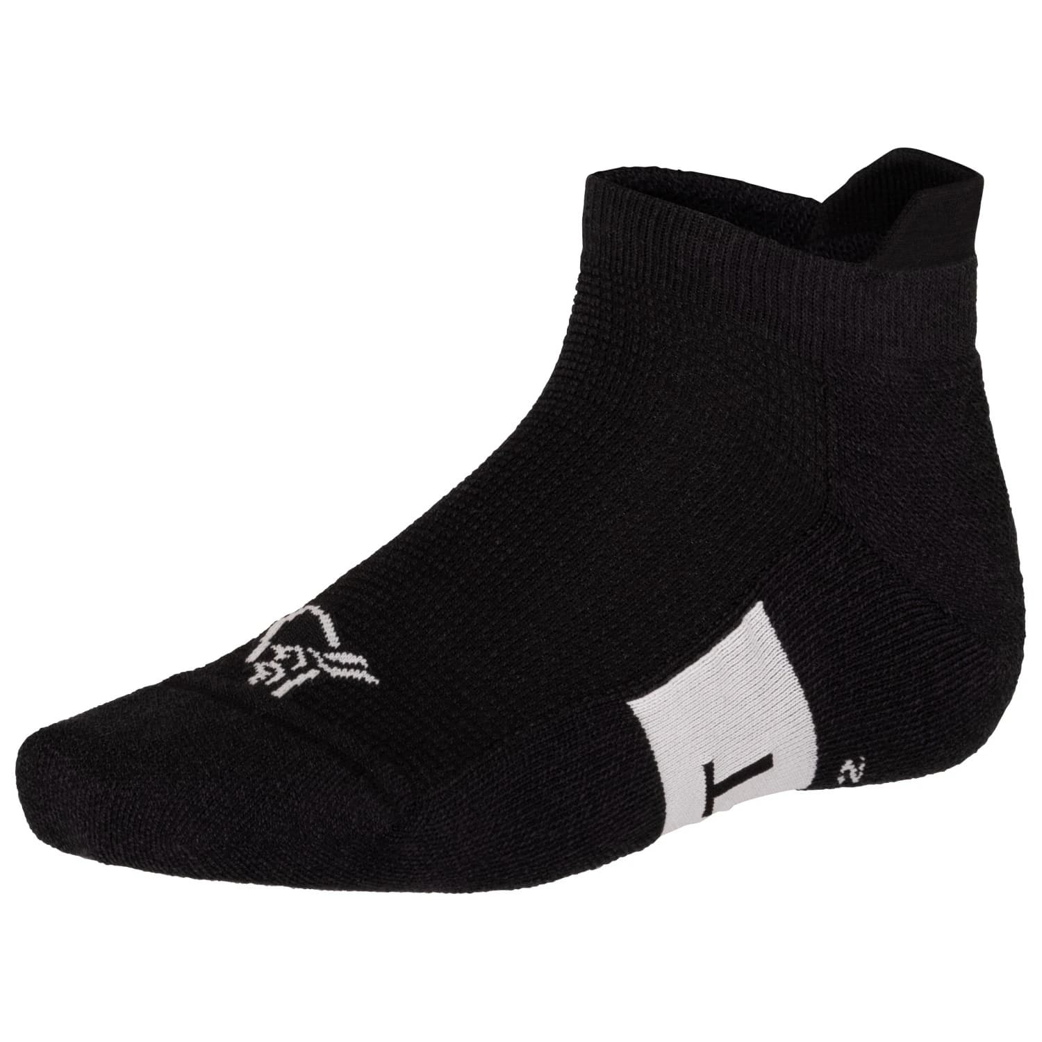 Туристически чорапи Norrøna Senja Light Merinoull Short Socks Walking socks - Caviar Black