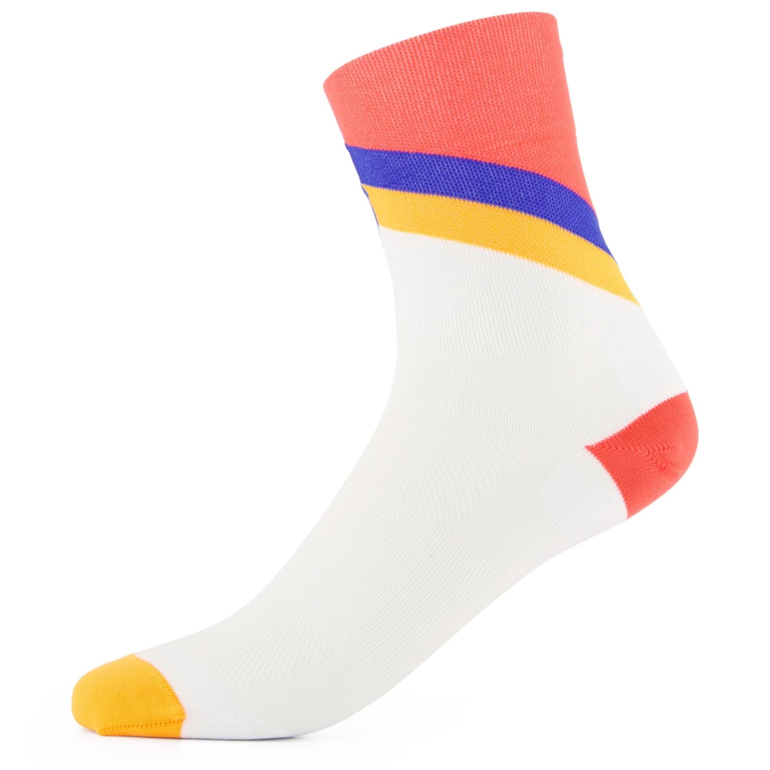 Чорапи за бягане INCYLENCE Ultralight Apex Running socks - White Inferno