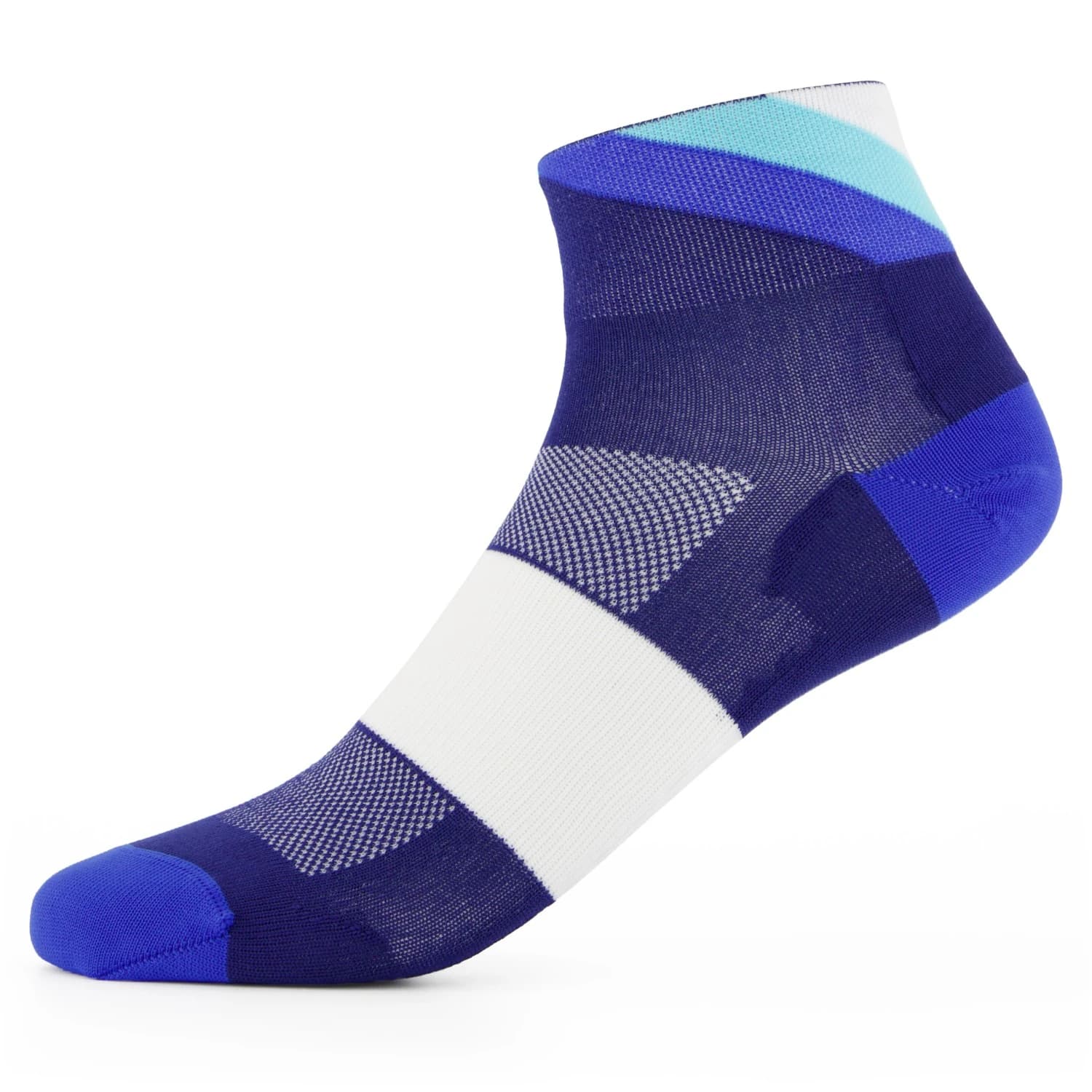 Чорапи за бягане INCYLENCE Ultralight Apex Short Running socks - Navy Mint